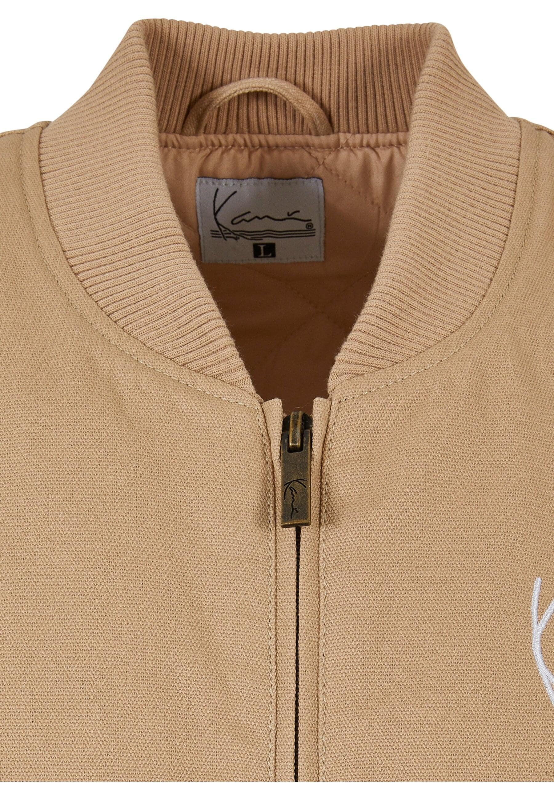 Karl Kani Steppweste »Karl Kani Herren KM231-044-1 KK Chest Signature Vest sand«, (1 tlg.)