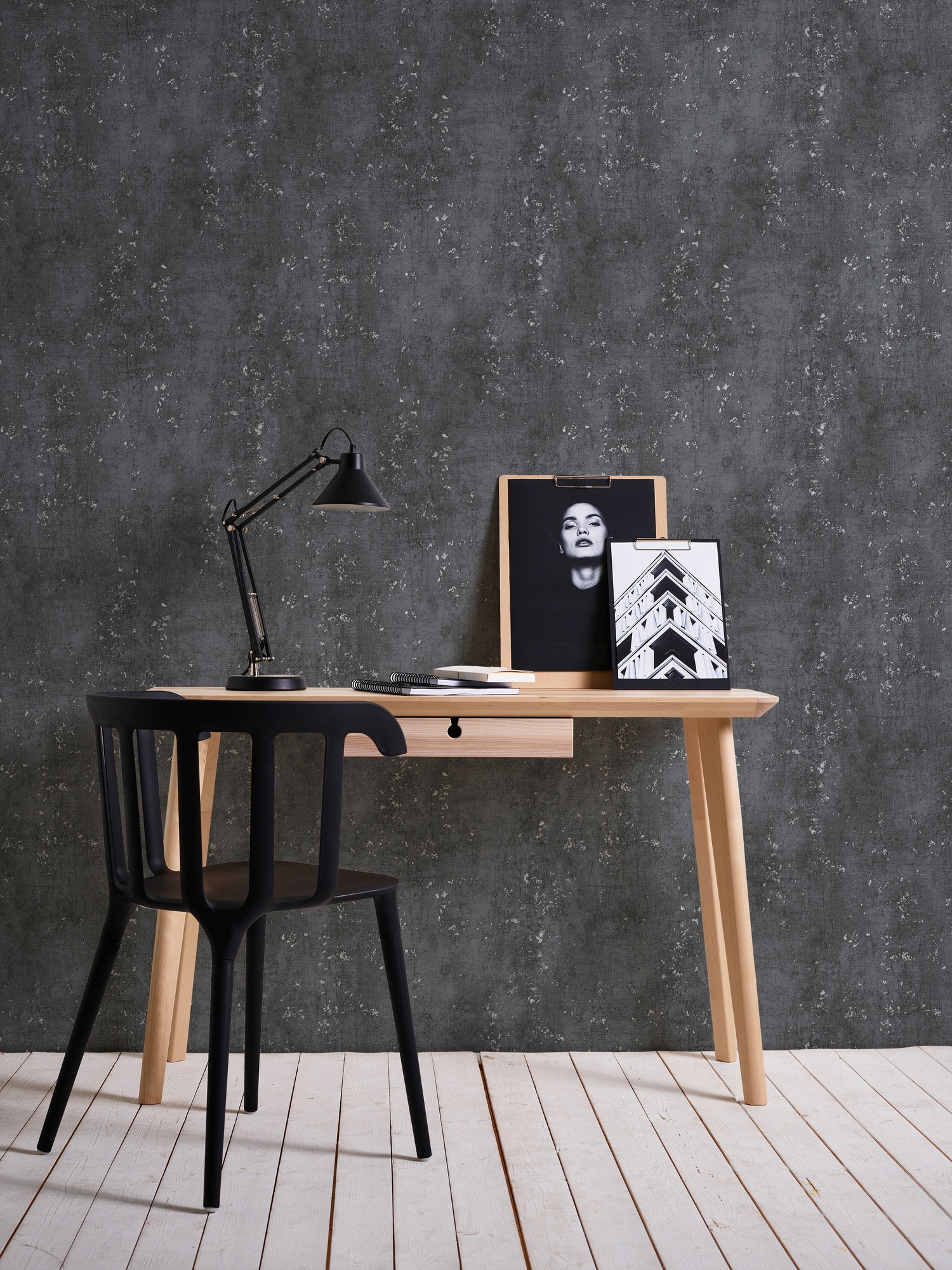 A.S. Création Vliestapete »Greyvolution« Motiv | Strukturmuster | gemustert leicht strukturiert Tapete Betonoptik Tapeten Wohnzimmer Schlafzimmer Küche modern Design