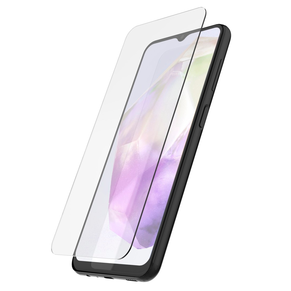 Hama Displayschutzglas »Displayschutz für Galaxy A35 5G (Panzerglas, ultraklar, Montagehilfe)«, für Samsung Galaxy A35 5G