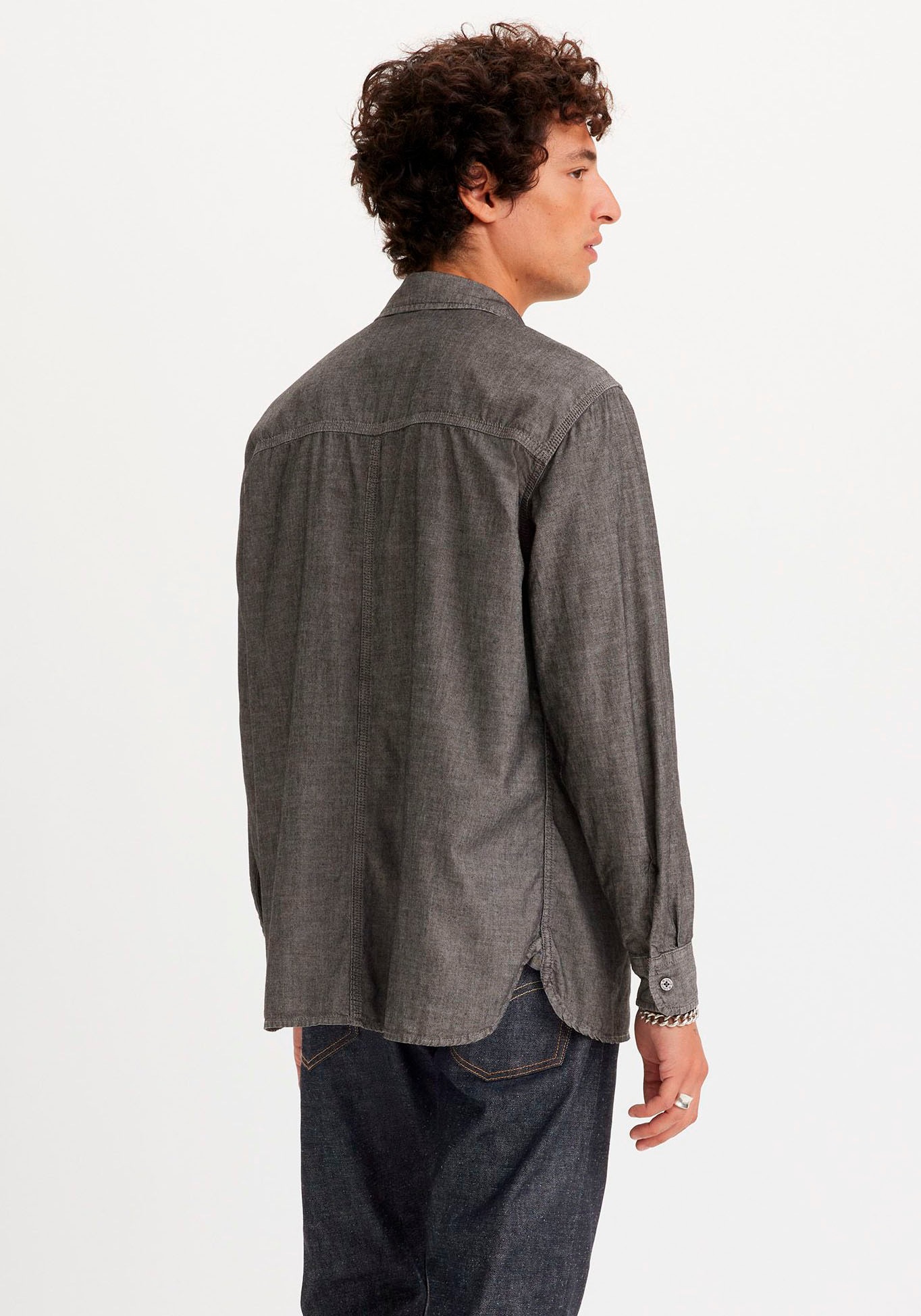 Levi's® Langarmhemd LS AUBURN WORKER BLUES