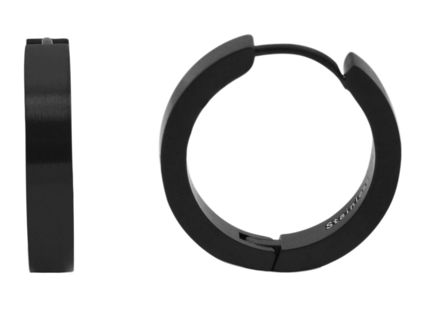 Adelia´s Klappcreolen "Damen Ohrringe – Klappcreole aus Edelstahl" Zum Vers günstig online kaufen