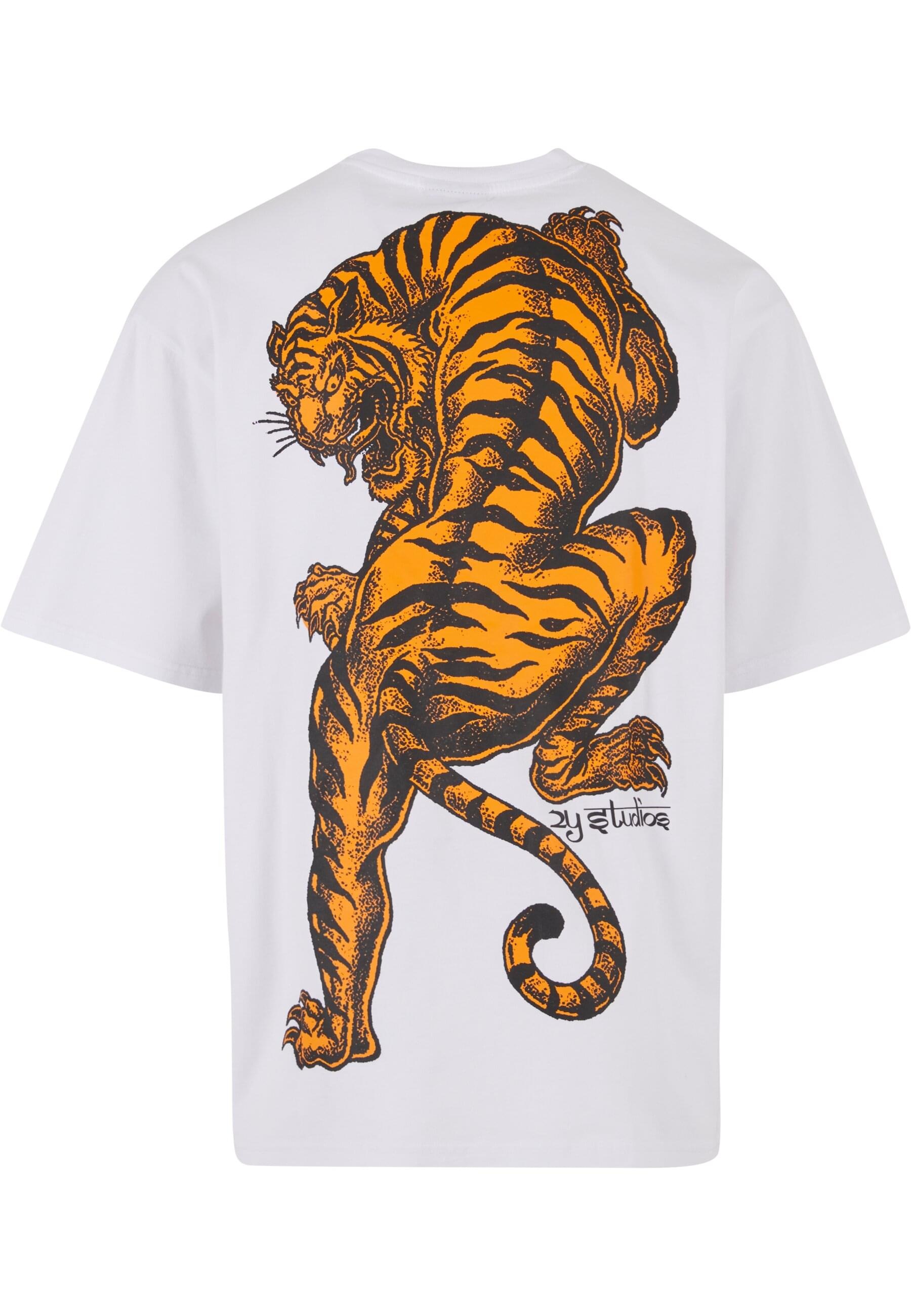 2Y Studios T-Shirt »2Y Studios Herren 2Y Tiger Oversize Tee«, (1 tlg.)