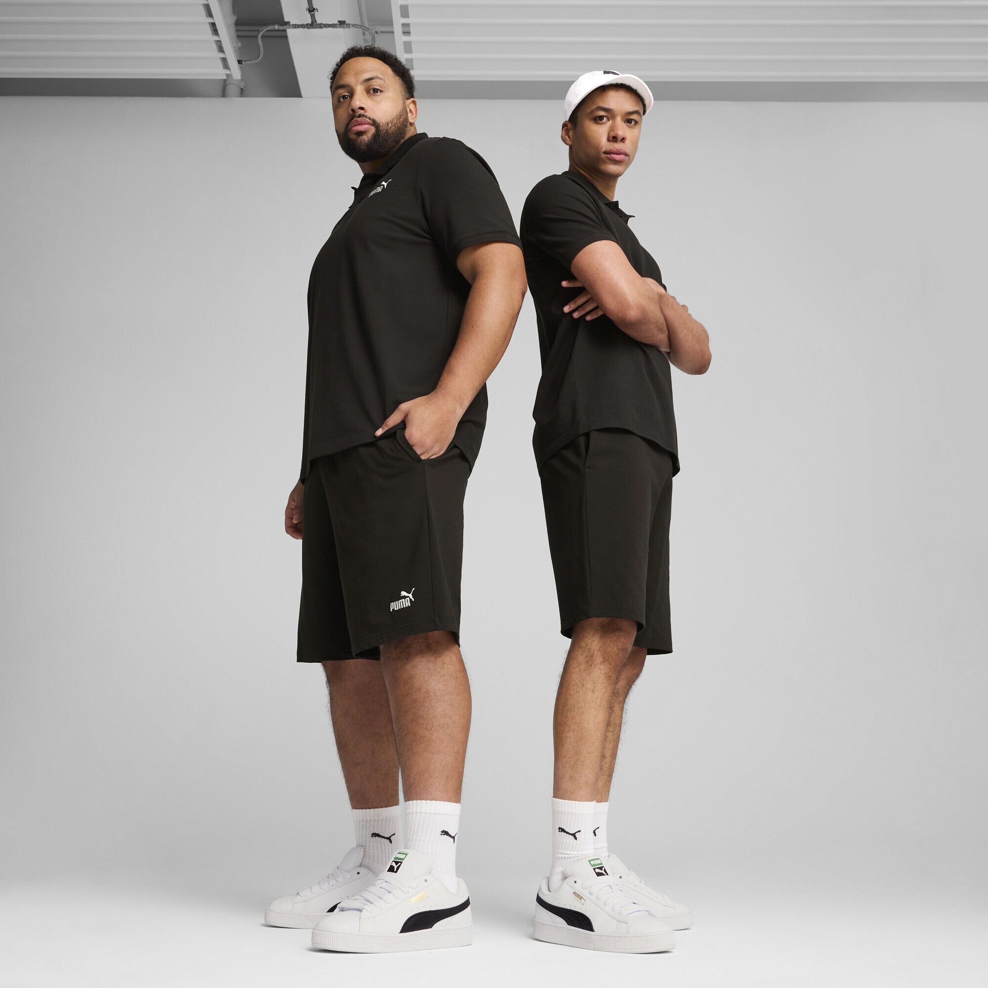 PUMA Sporthose »Essentials No. 1 Logo Jersey 10" Shorts Herren«