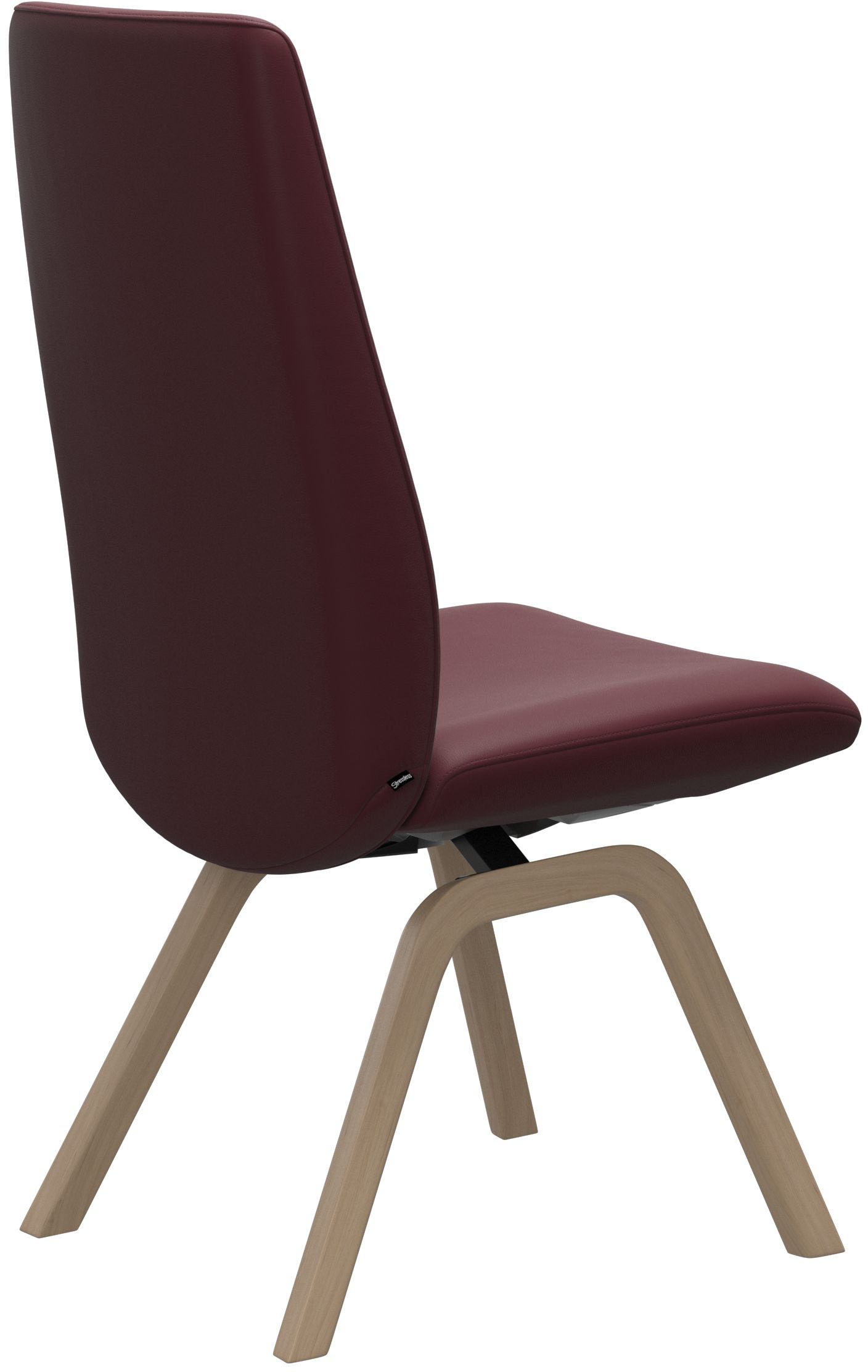 Stressless® Polsterstuhl »Laurel«, Leder BATICK, High Back, Größe L, mit schräggestellten Beinen in Eiche natur