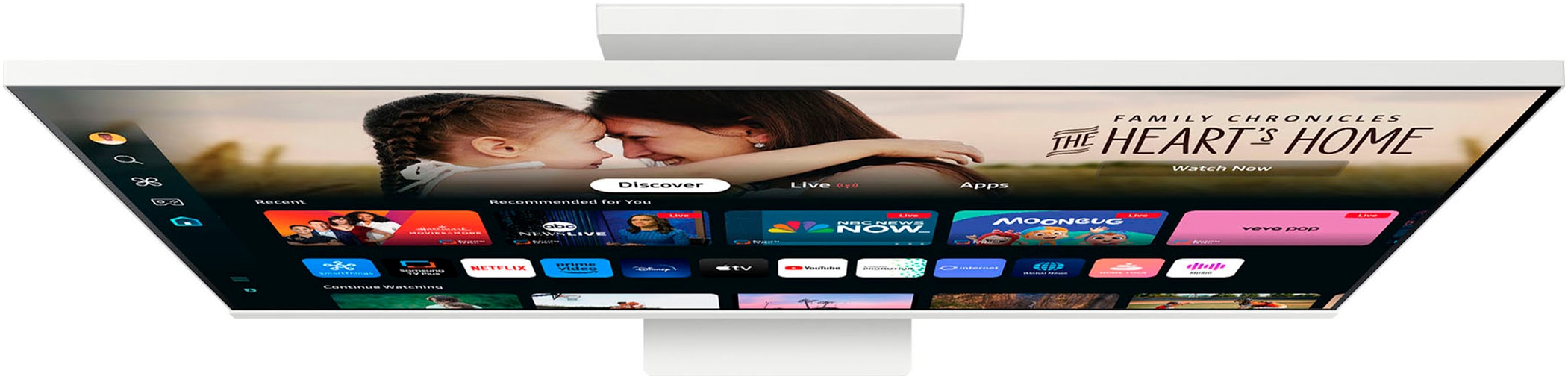Samsung Smart Monitor »S32DM801UU«, 80 cm/32 Zoll, 3840 x 2160 px, 4K Ultra HD, 4 ms Reaktionszeit, 60 Hz, 4K AI Upscaling