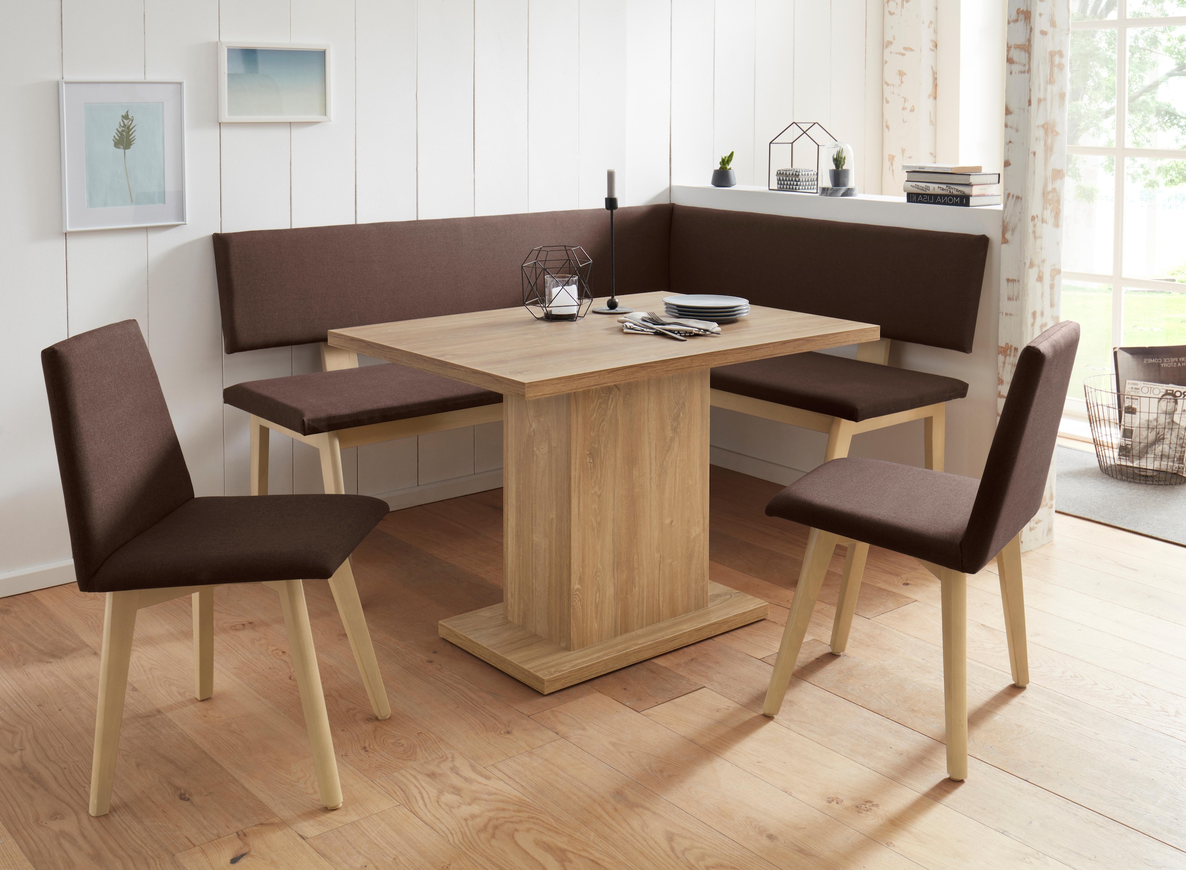 Home affaire Säulen-Esstisch »Zelle«, Breite 110 cm