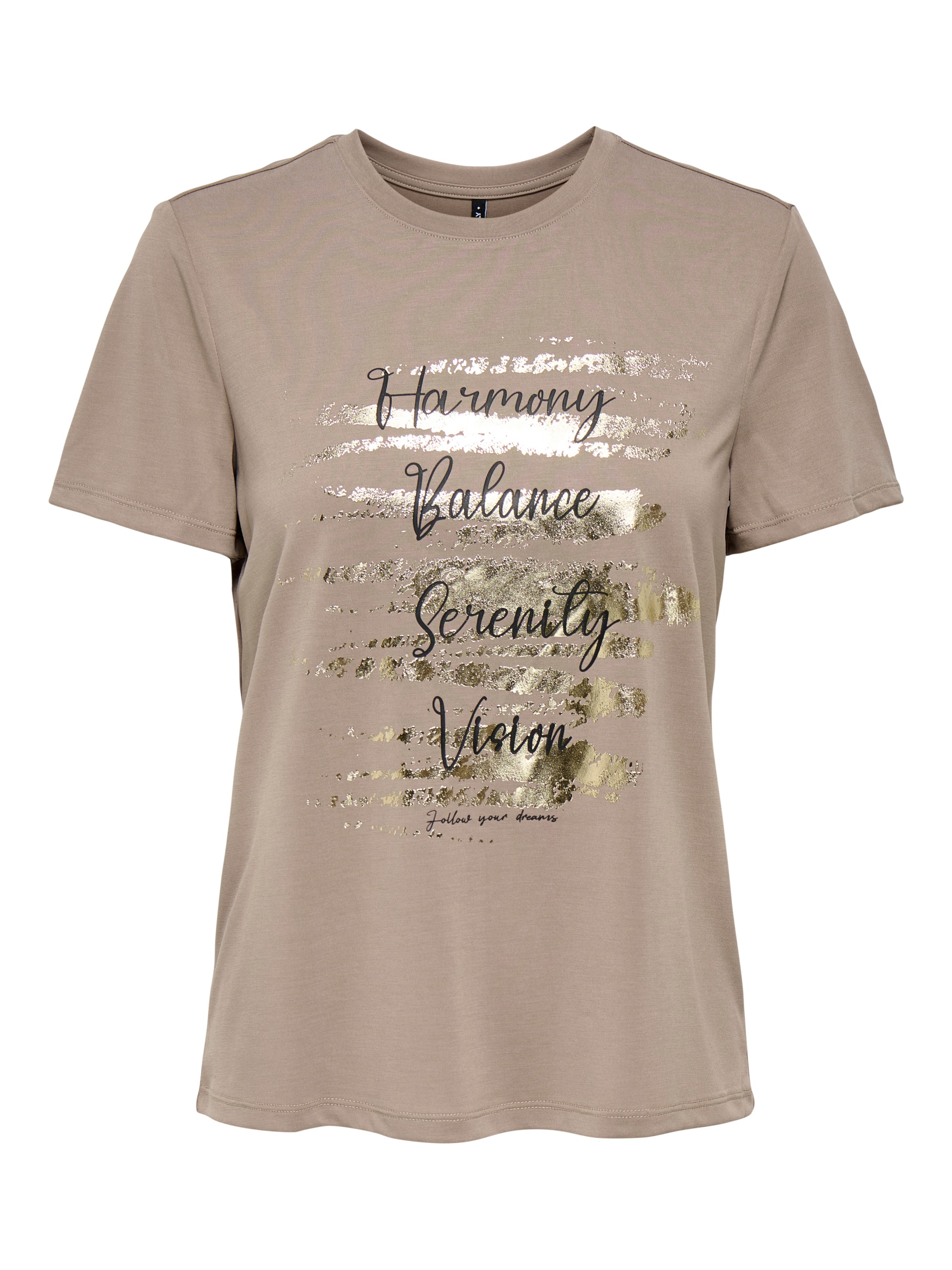 ONLY Kurzarmshirt "ONLFREE LIFE MODAL S/S ATELIER TOP JRS" Materialmix, Run günstig online kaufen