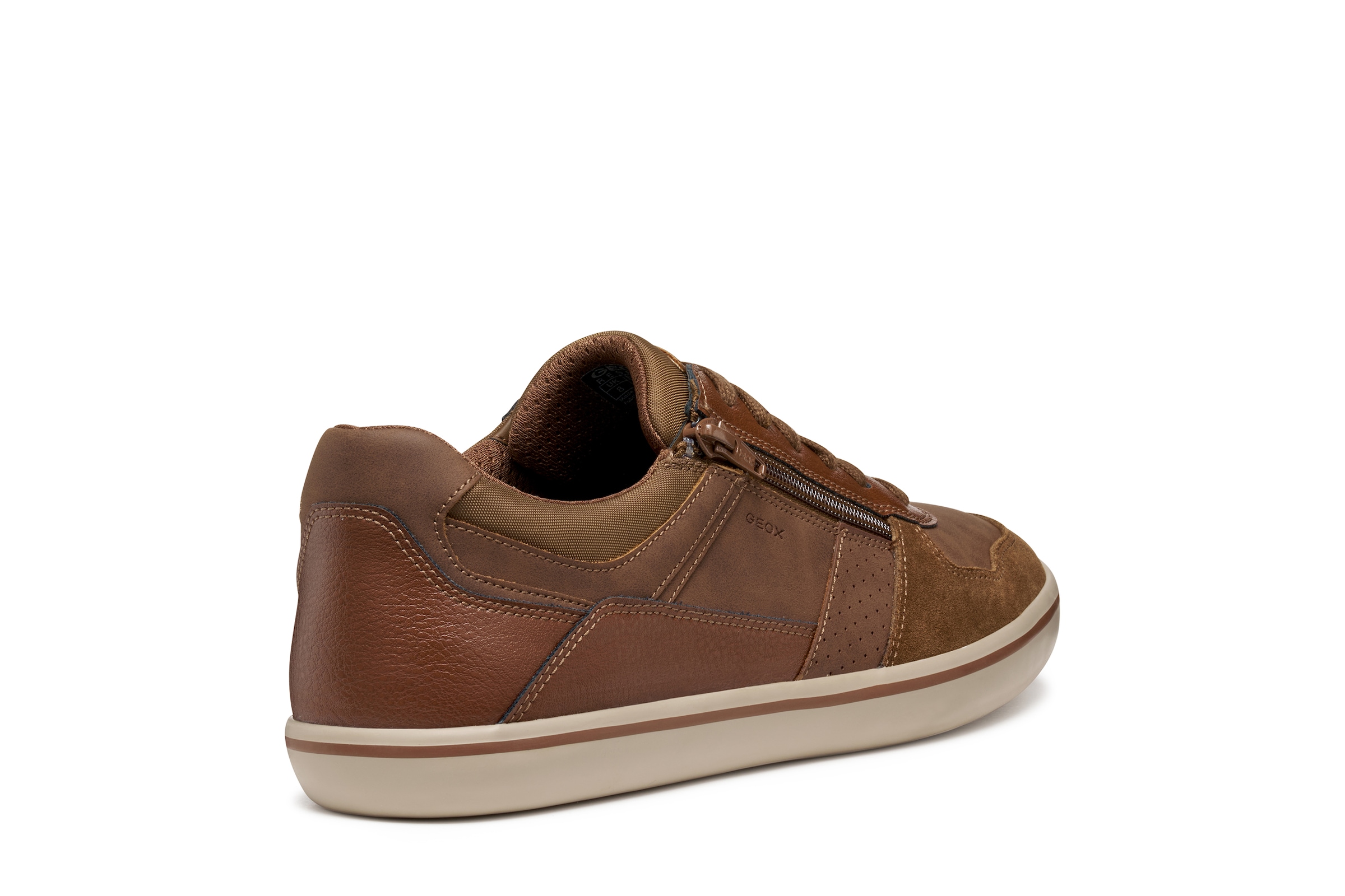 Geox Sneaker »U ELVER«, Schnürschuh, Freizeitschuh mit Textilfutter