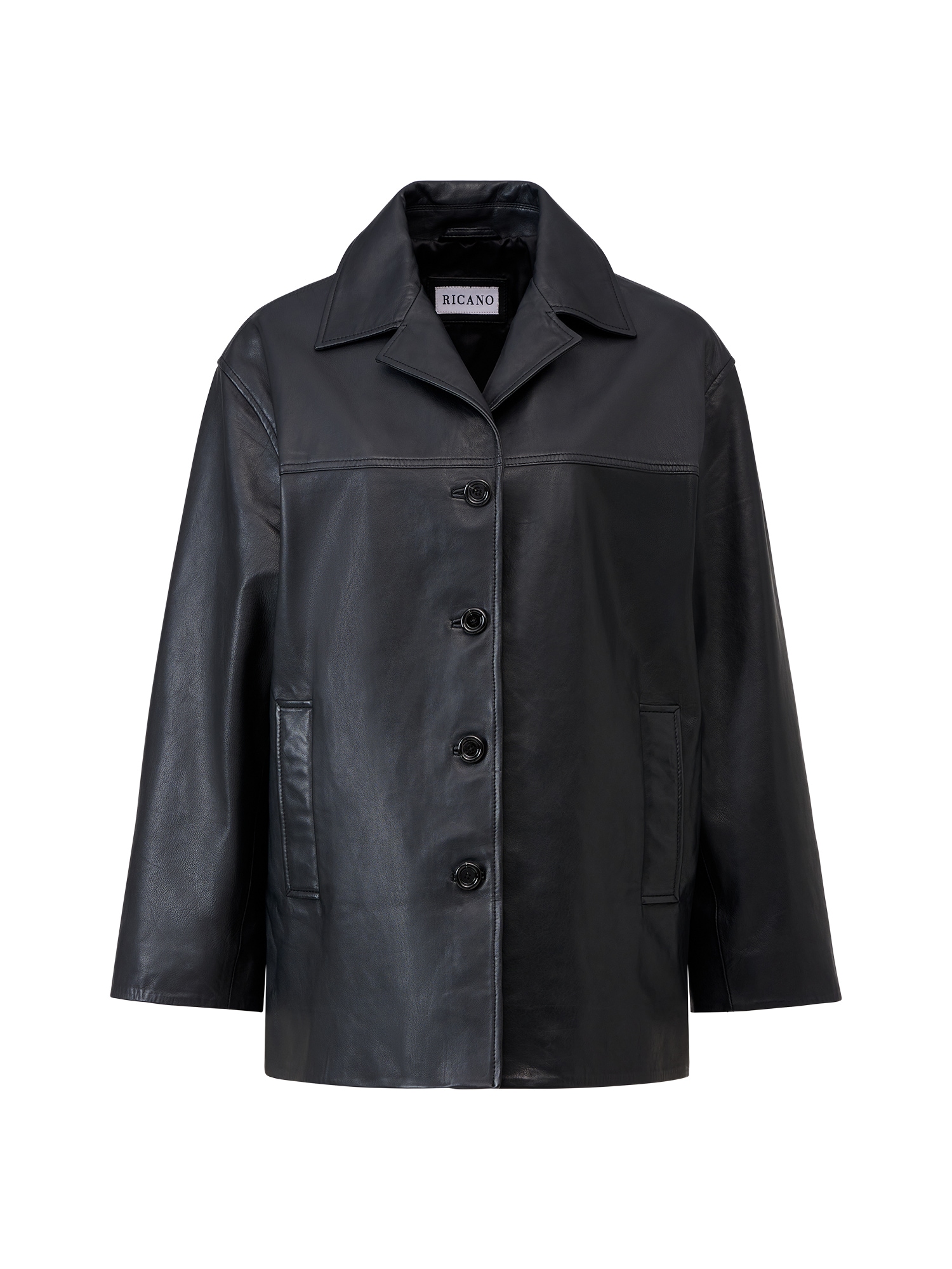 RICANO Lederjacke "Lederjacke Beatrice" Handgefertigt aus echtem Leder