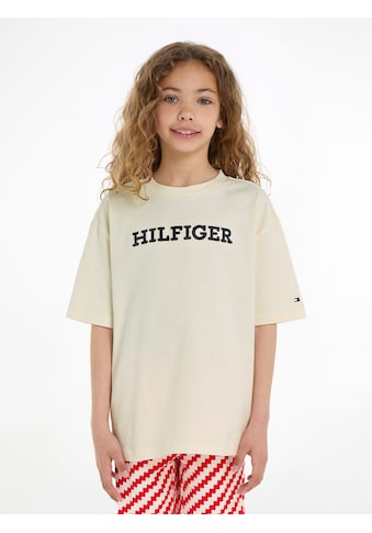 TOMMY HILFIGER Marškinėliai »U MONOTYPE TEE S/S« su g...