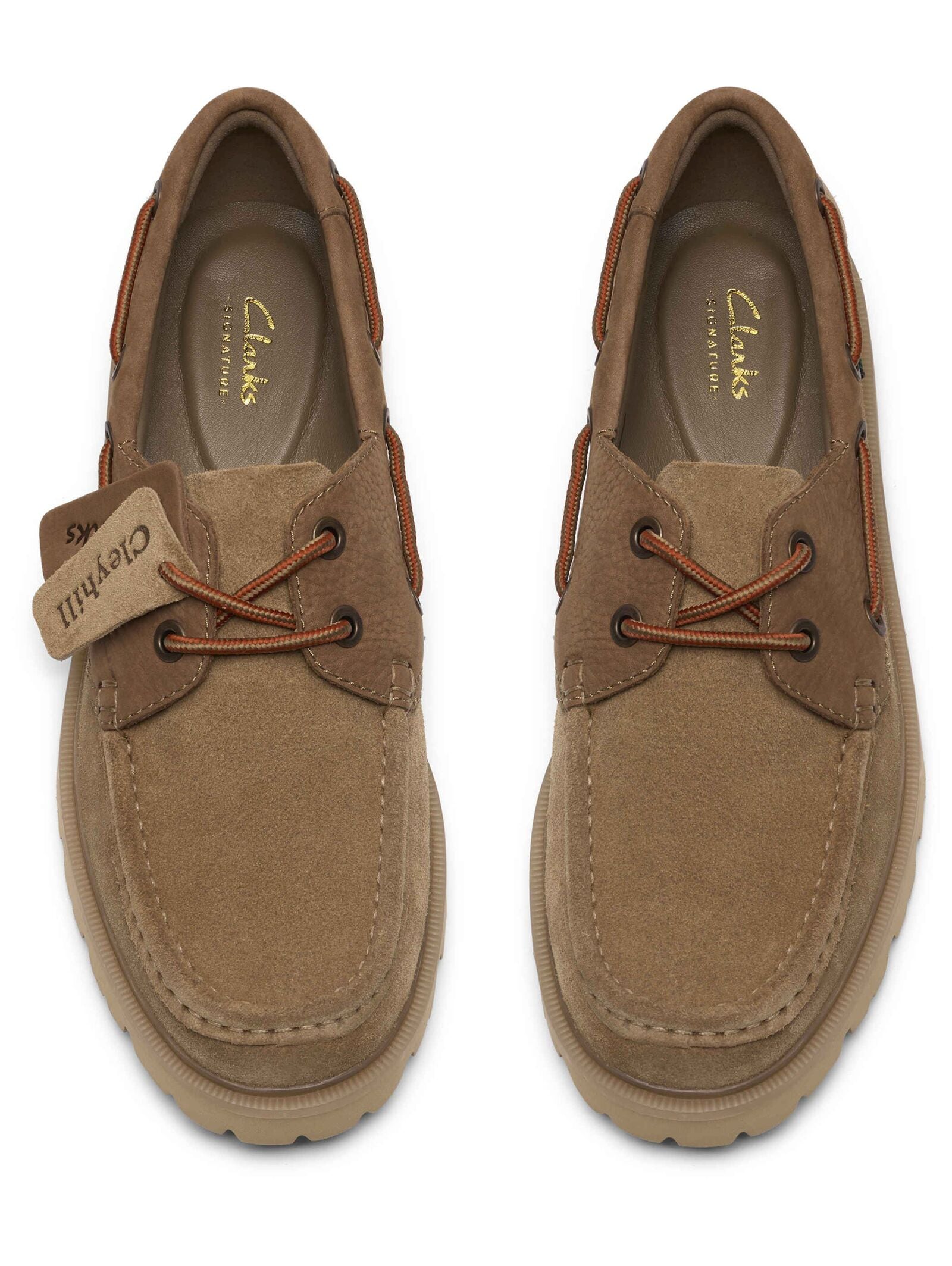 Clarks Bootsschuh »Clarks Halbschuhe Veloursleder«