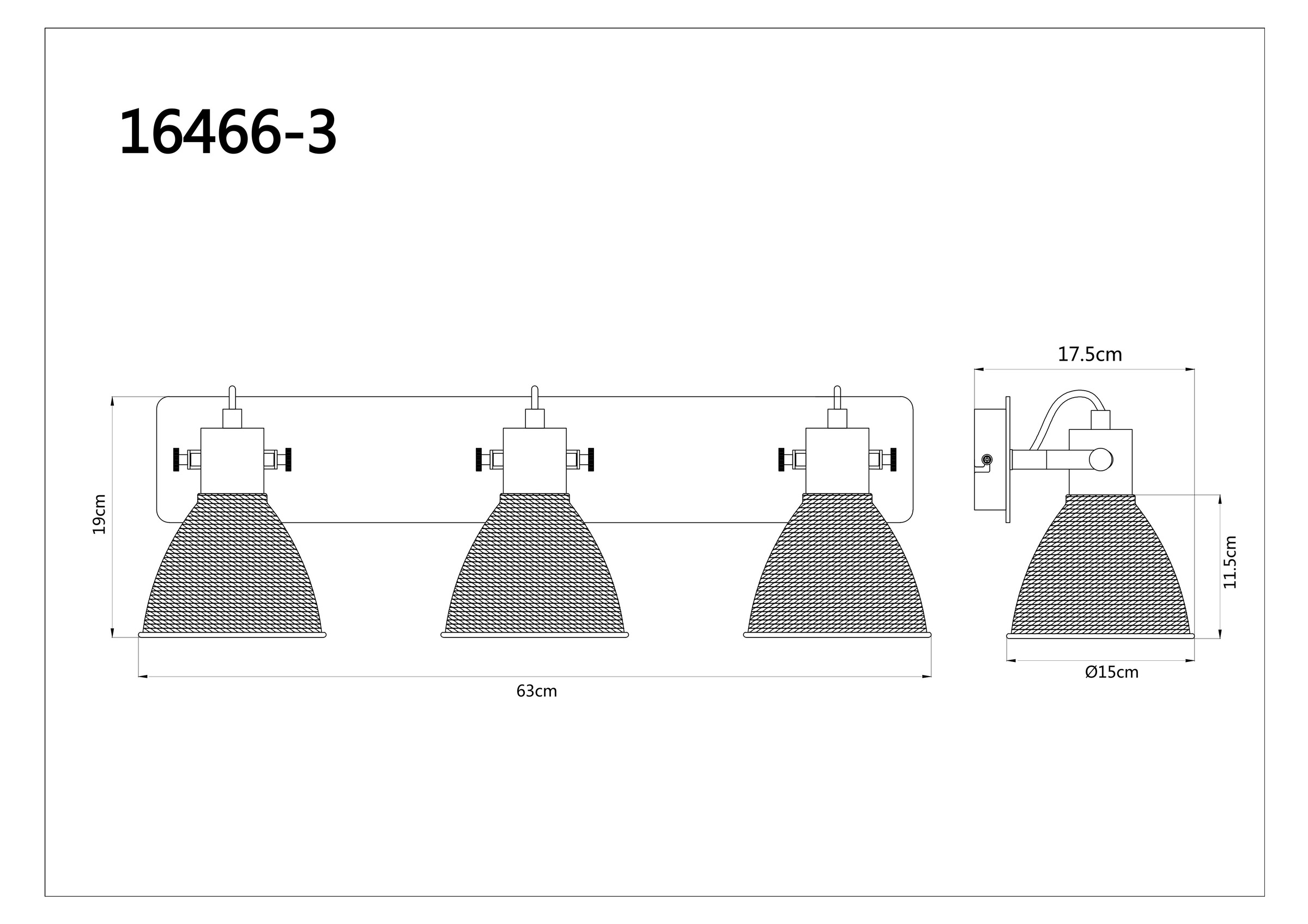 GLOBO LIGHTING Deckenstrahler »LYNDON« E14 1 Stk. Strahler Holzoptik, schwenkbar, vielseitig & modern einsetzbar