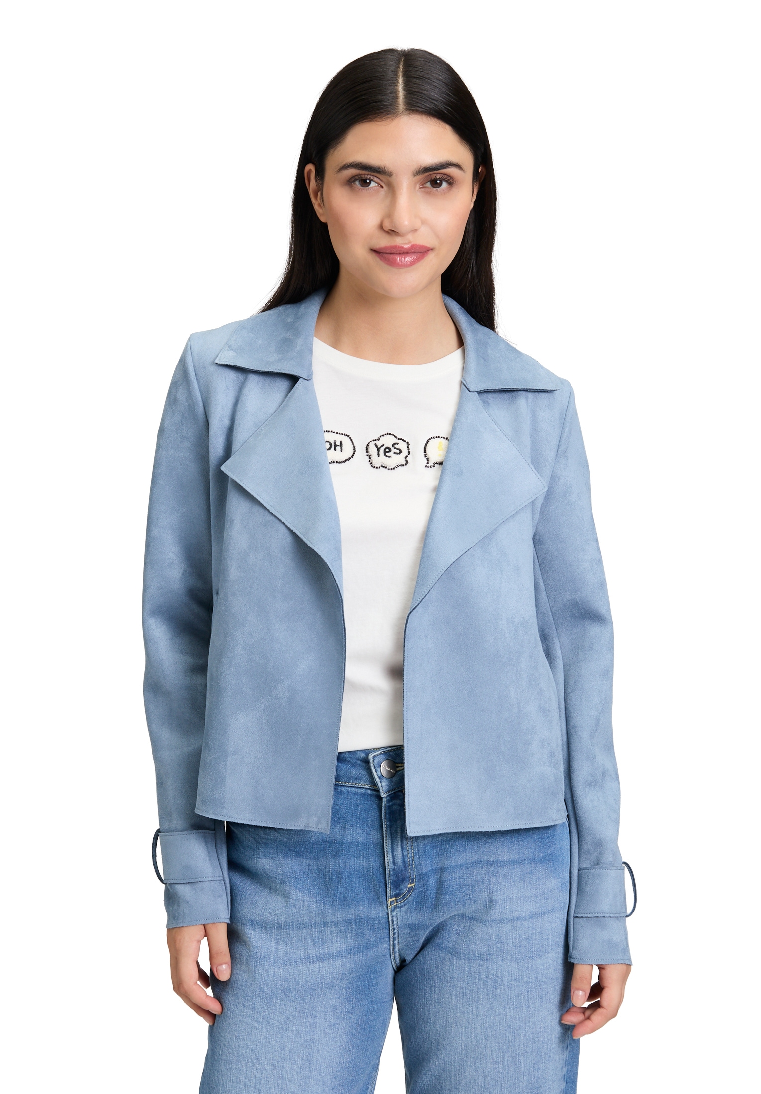 Cartoon Jackenblazer "Cartoon Casual-Jacke mit Taschen" günstig online kaufen