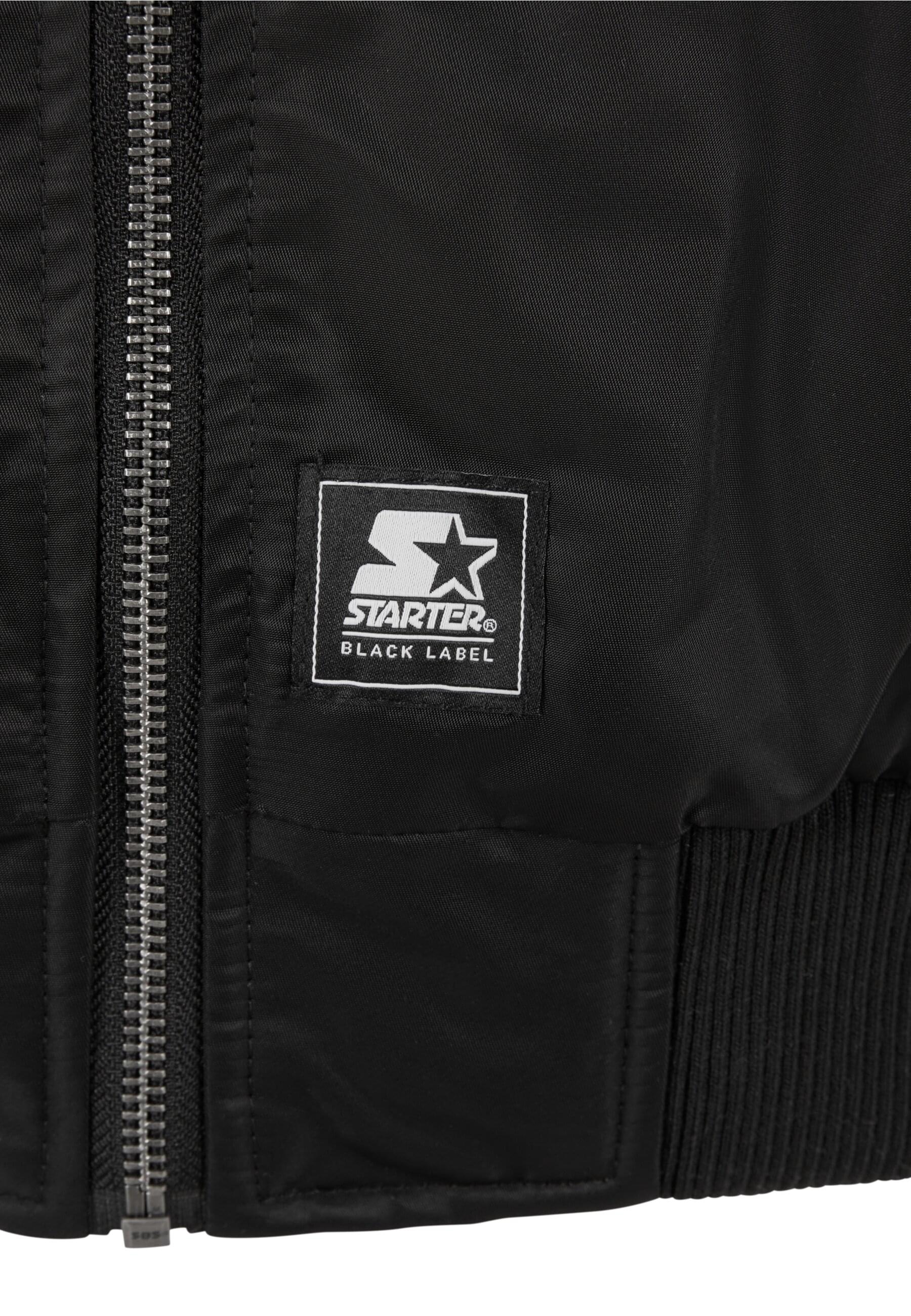 Starter Black Label Bomberjacke »Starter Black Label Starter Patch Bomberjacket« 1 Stk. tlg. ohne Kapuze