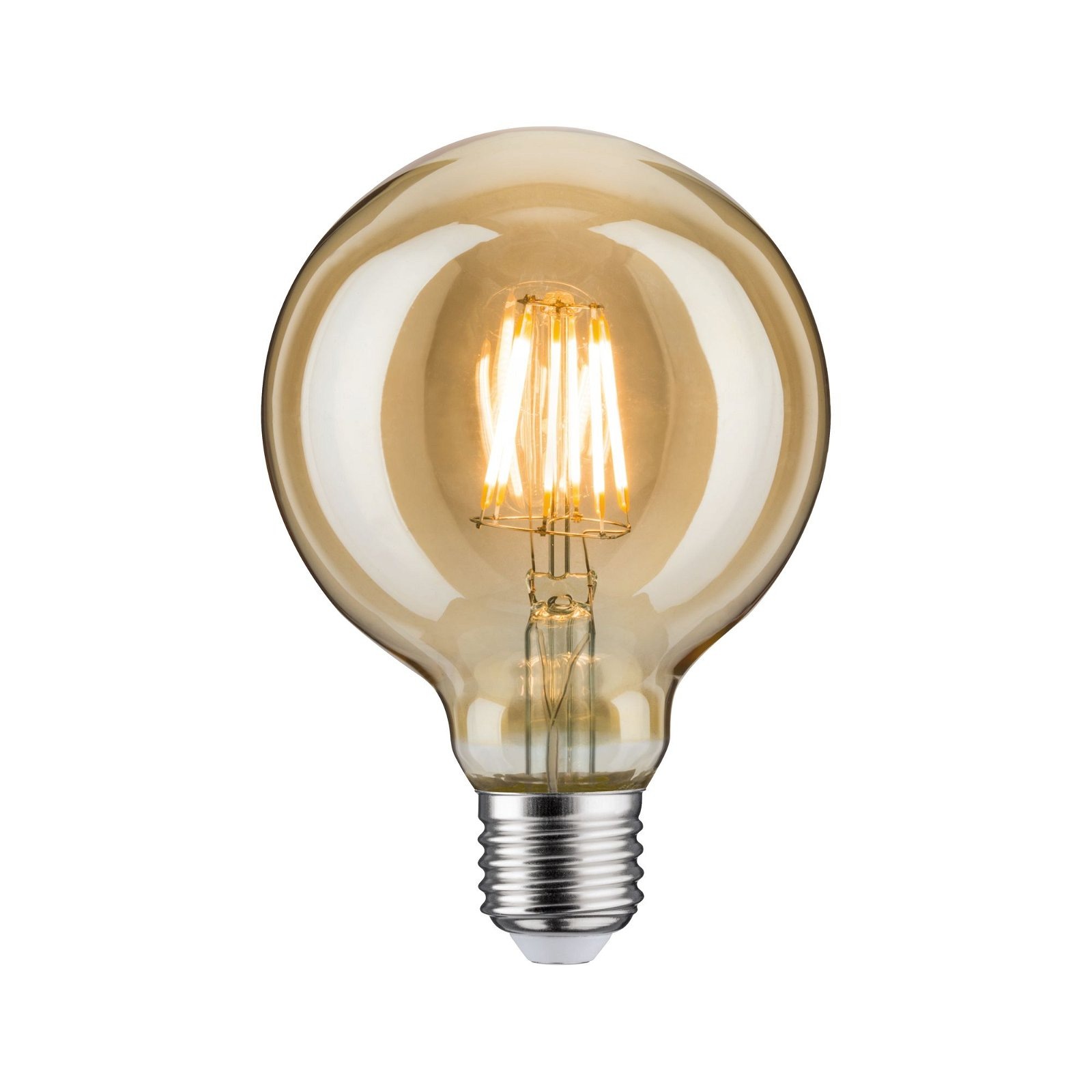 Paulmann LED-Leuchtmittel »G95 680lm 6,5W gold 2500K 230V«, 1 St.