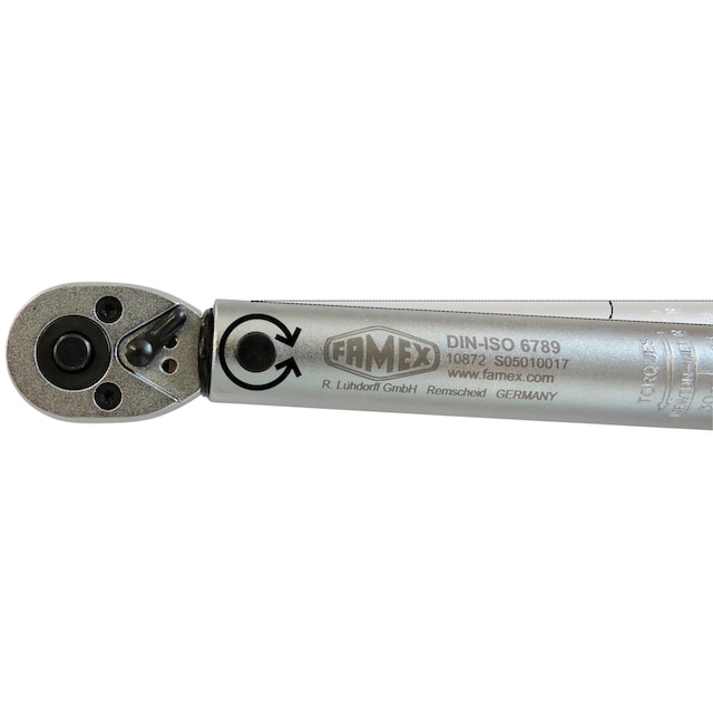 FAMEX Drehmomentschlüssel »10865 - PROFESSIONAL - R+L«, 12,5 mm  (1/2-Zoll)-Antrieb, 40-210 Nm | BAUR