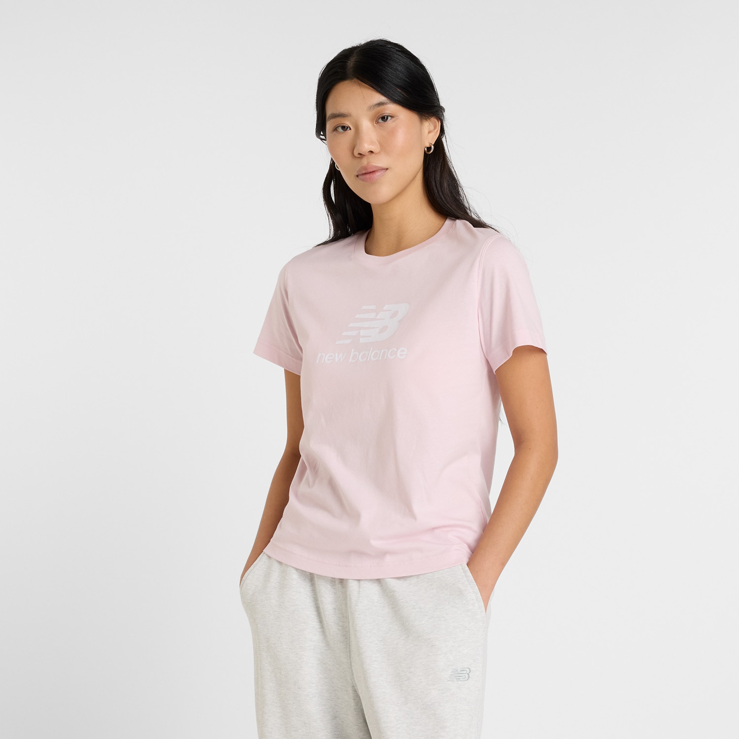 New Balance T-Shirt "SPORT ESSENTIALS JERSEY LOGO T-SHIRT" günstig online kaufen