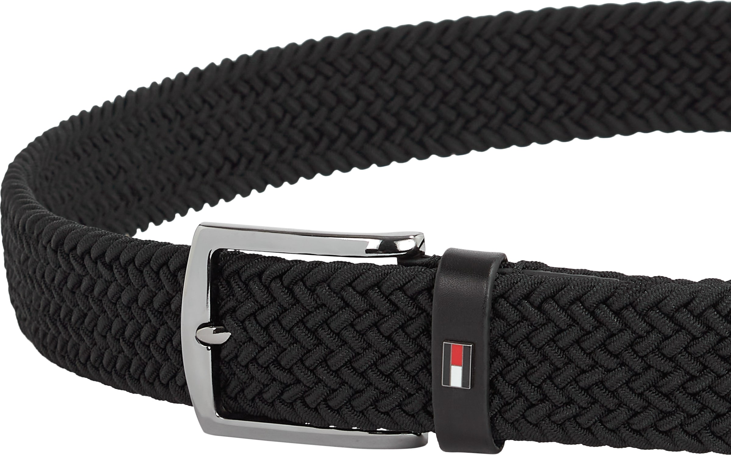 Tommy Hilfiger Flechtgürtel »DENTON ELASTIC«, Größenverstellbar