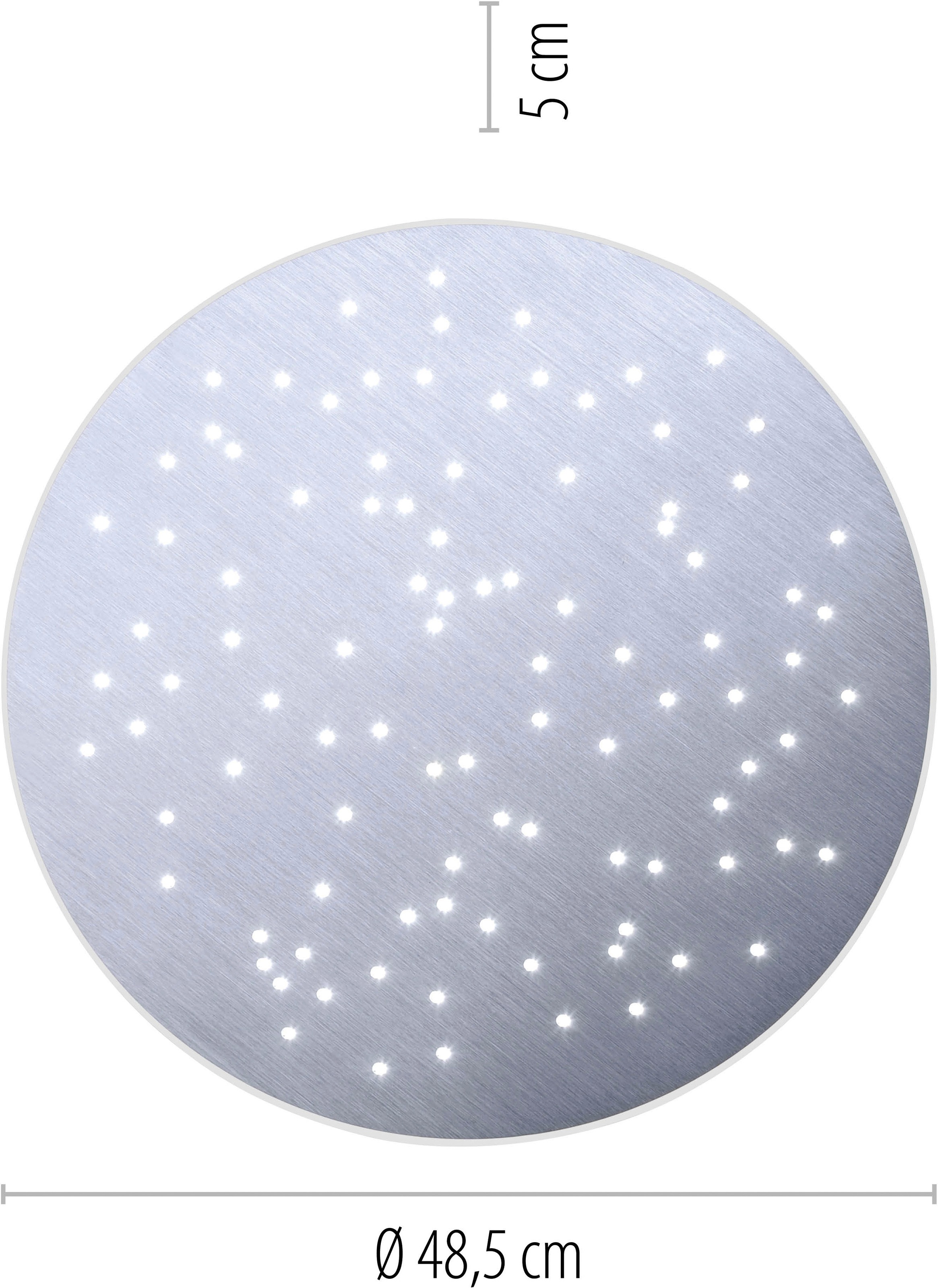 Neuhaus Q SMART HOME LIGHTS LED Deckenleuchte »Q-NIGHTSKY« LED-Board 1 Stk. warmweiß - kaltweiß