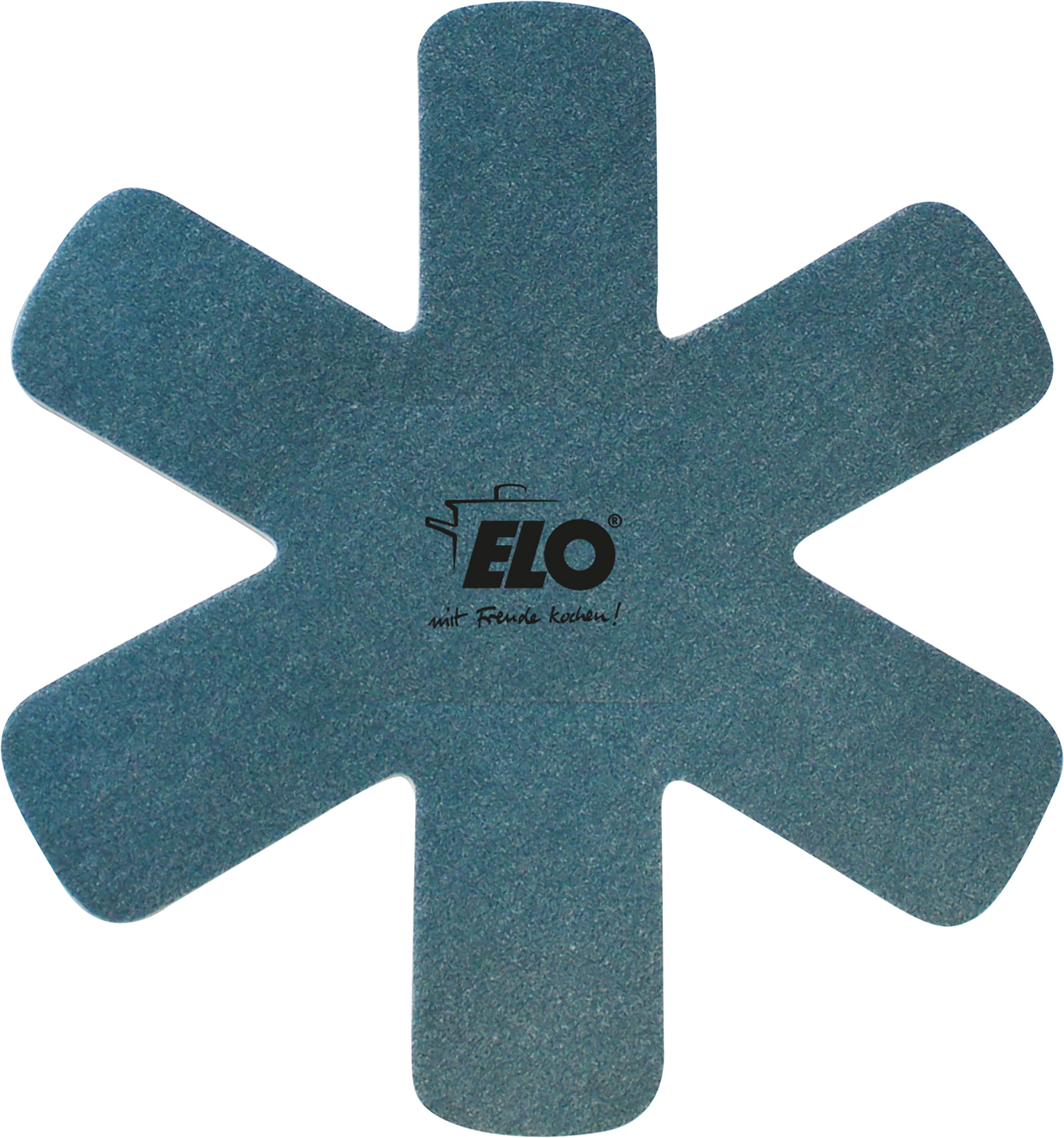 Elo Basic Bratpfanne »Colorio mit farbigem Protektor« Aluminium 1 tlg. türkis mit passendem Pfannenschoner