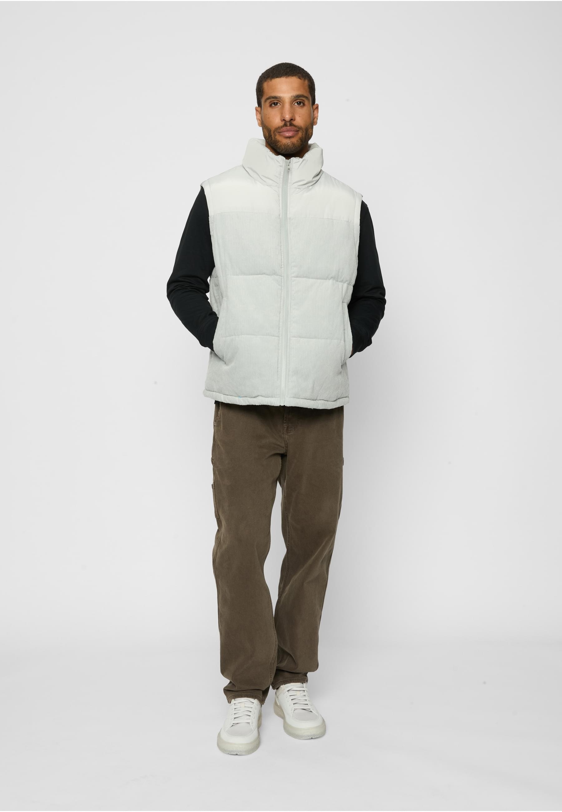 URBAN CLASSICS Jerseyweste »Urban Classics Herren Cord Vest«, (1 tlg.)