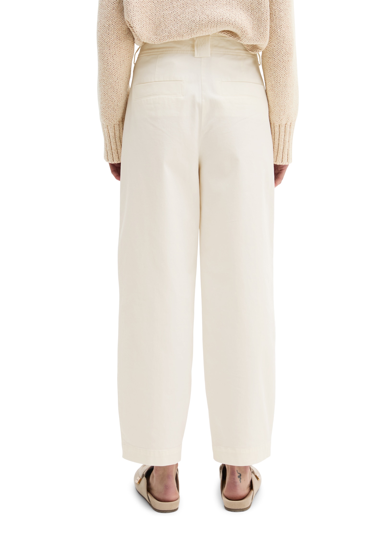 Marc O'Polo 7/8-Hose »MINU Barrel«  Model Minu barrel aus Organic Cotton-Twill, Barrel Fit
