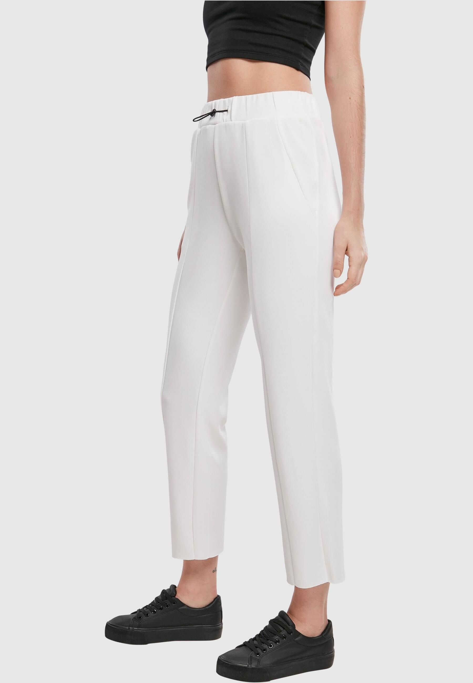 URBAN CLASSICS Stoffhose »Urban Classics Damen Ladies Soft Interlock Pants«, (1 tlg.)