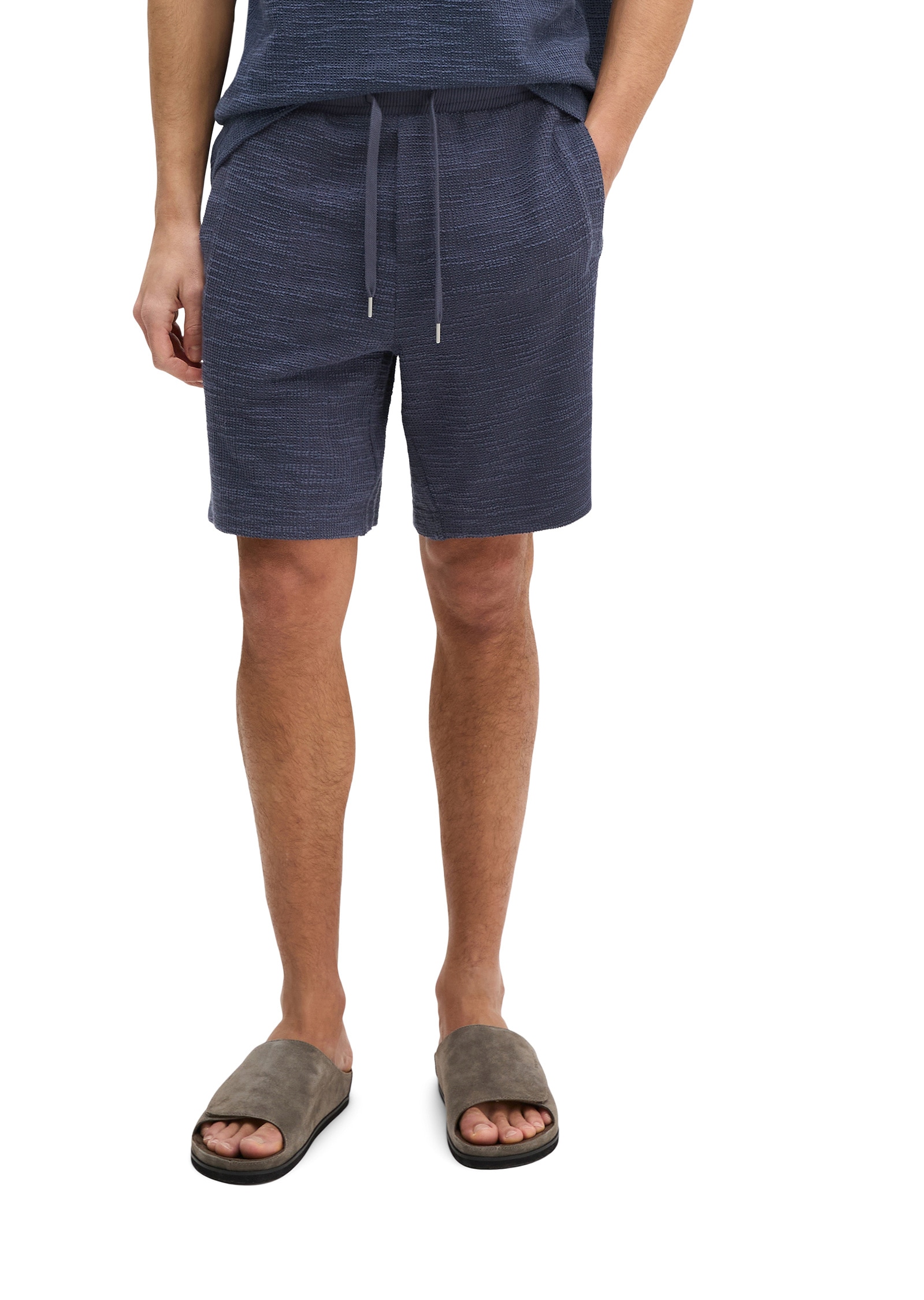 Marc OPolo Shorts "aus weichem Bouclé-Jersey" günstig online kaufen