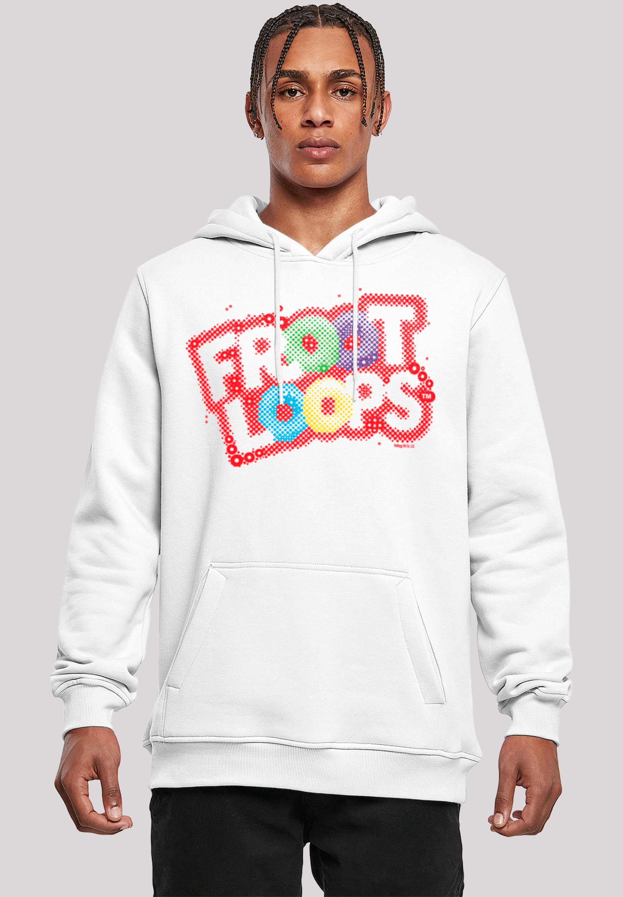 F4NT4STIC Kapuzenpullover »Kellogg's Froot Loops Breakfast Cereal Pop Art« Premium Qualität
