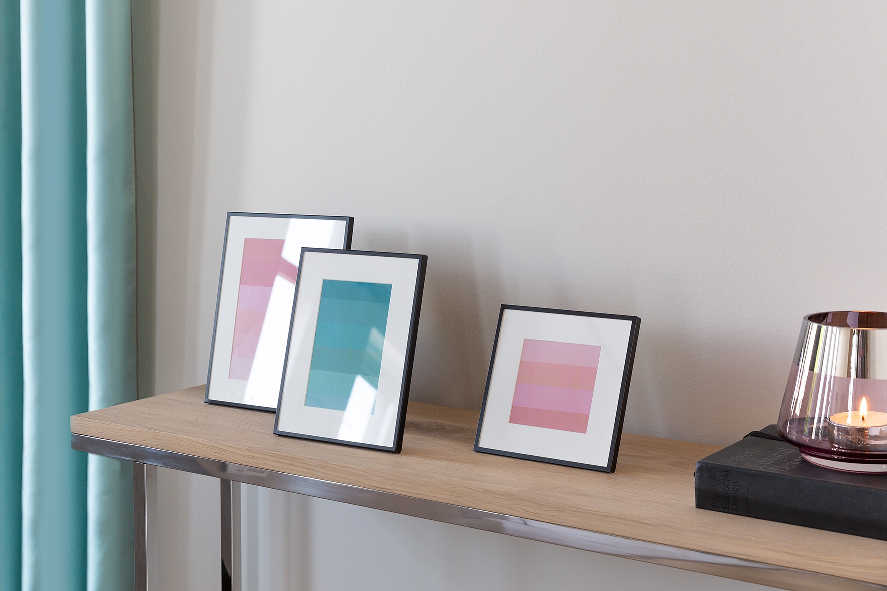 Fink Bilderrahmen »NIGRA« Bildgröße 10 x 10 cm oder Bildgröße 13 x 18 cm