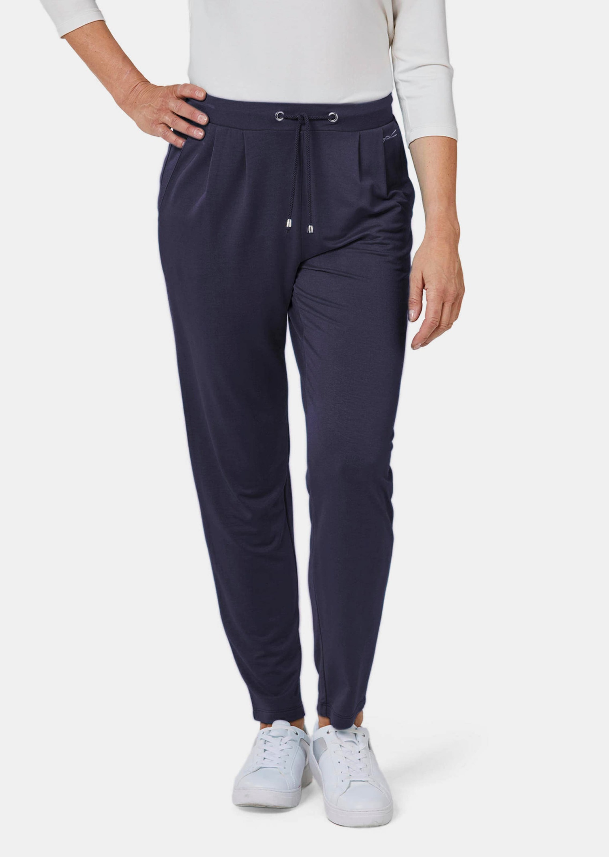 Thumbnail - GOLDNER Stoffhose "Kurzgröße Bequeme Slinky-Hose mit Schlupfbund"