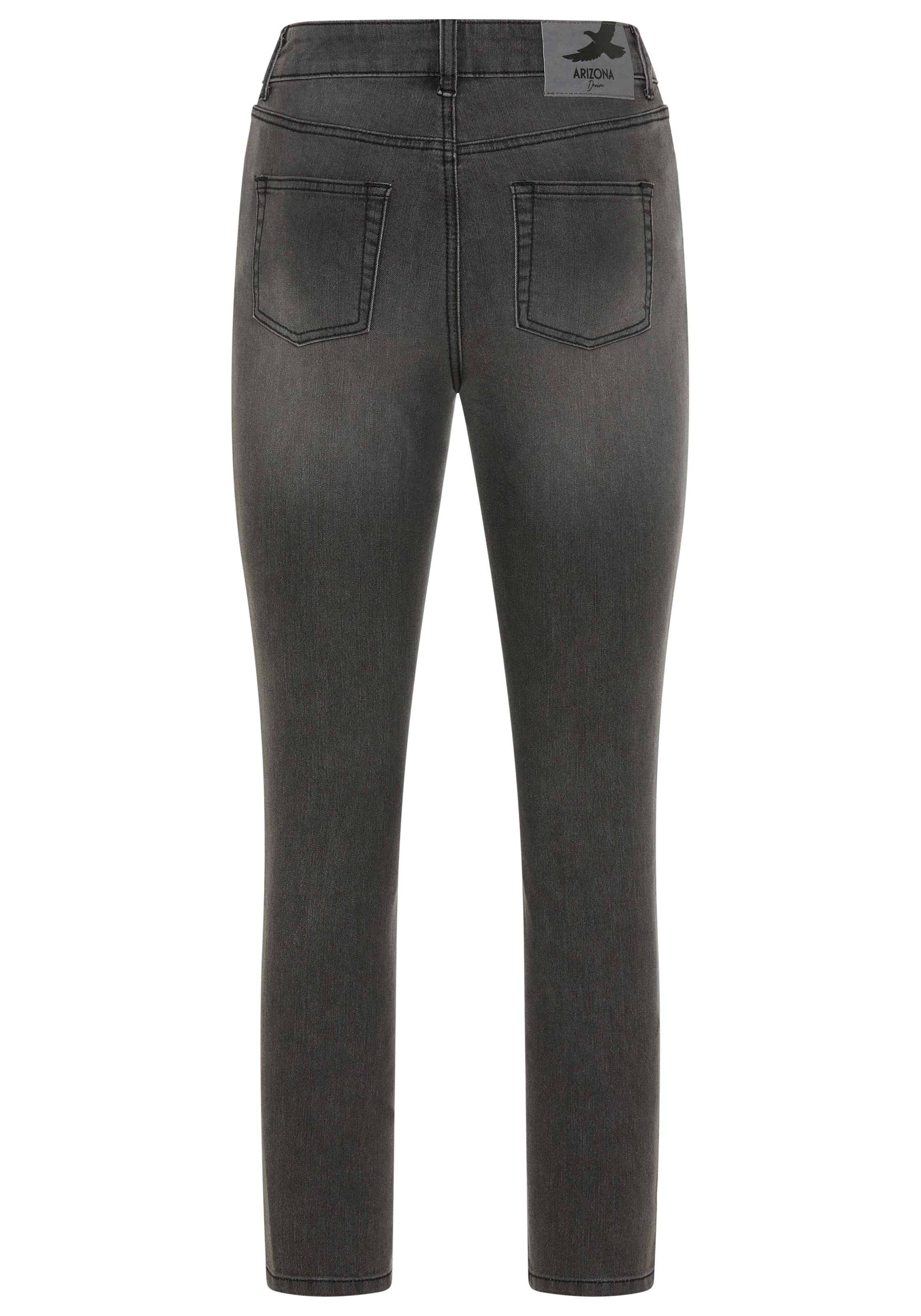 Arizona 7/8-Jeans "Shaping", eng anliegend, Röhrenjeans, Used-Waschung, Hig günstig online kaufen