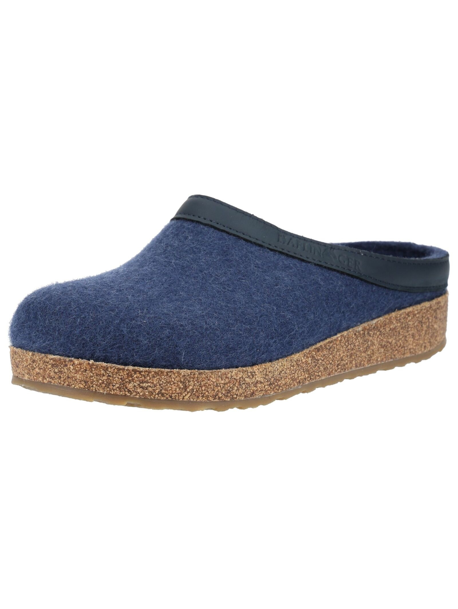 HAFLINGER Damen Hausschuh "Haflinger Hausschuhe Filz", Gr. 46jeans, Filz, Schuhe
