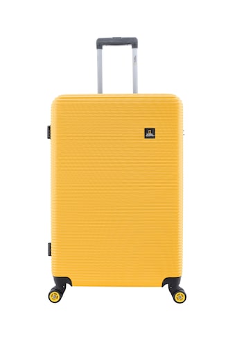 Koffer »Abroad«, mit integriertem Aluminium-Trolley-System