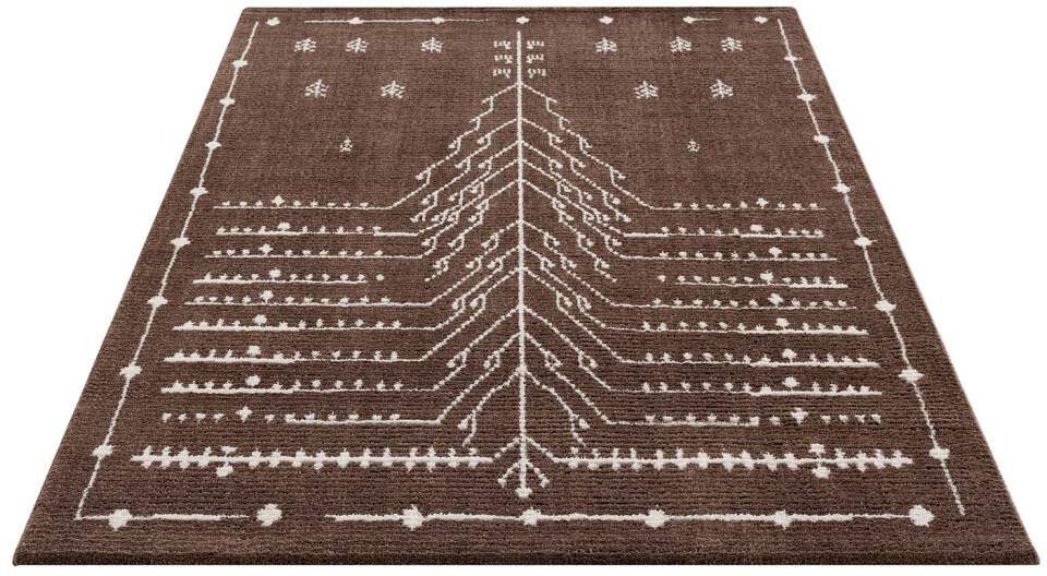 Carpet City Teppich »April 2308«, rechteckig, 10 mm Höhe, Läufer, weich durch Microfaser, Boho Ethno Look, Wohnzimmer