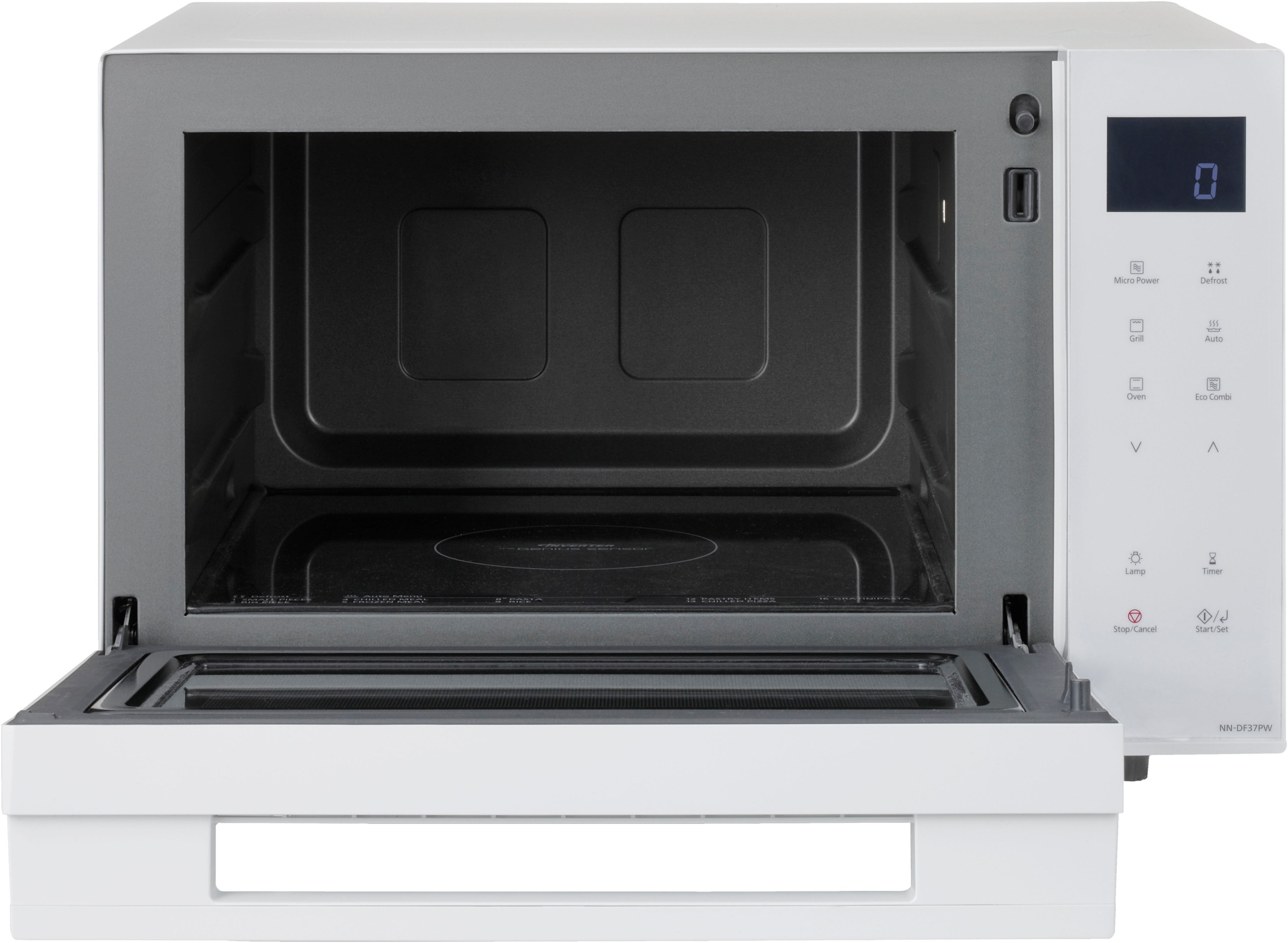 Thumbnail - Panasonic Mikrowelle "NN-DF37PWEPG" Grill  Mikrowelle  Ober-/Unterhitze 1000 W Kombinationskochen/Eco Kombi Modus (Grill...