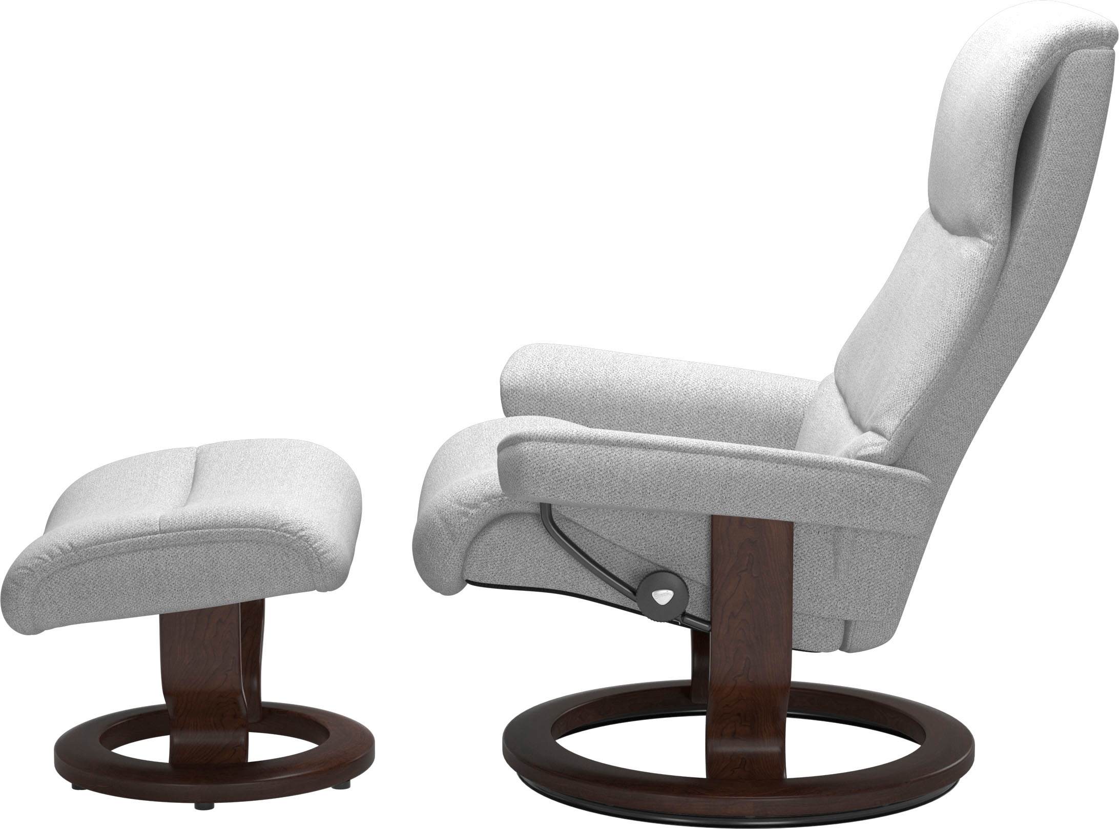Stressless® Fußhocker »View«, mit Classic Base,Gestell Braun
