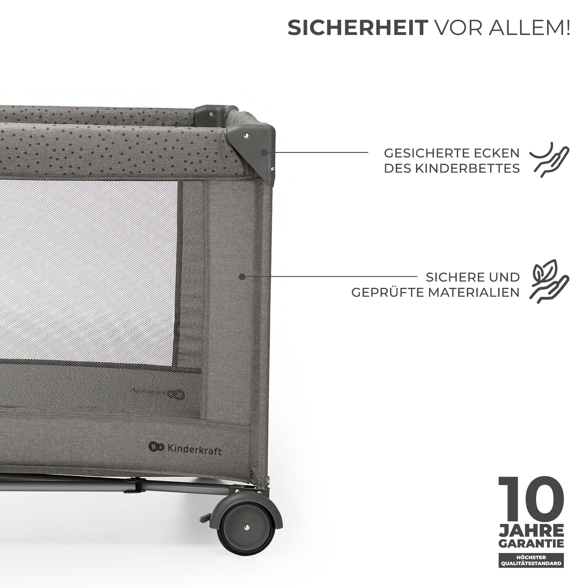 Kinderkraft Baby-Reisebett »JOY«, mit Tragetasche