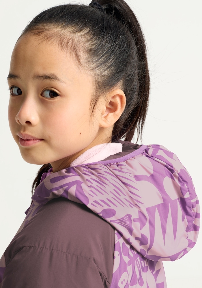 Jack Wolfskin Outdoorjacke »ZENON TWIST HOODED JKT K« mit Kapuze 3-in-1 Kinder-Wendejacke, warm, wasserabweisend