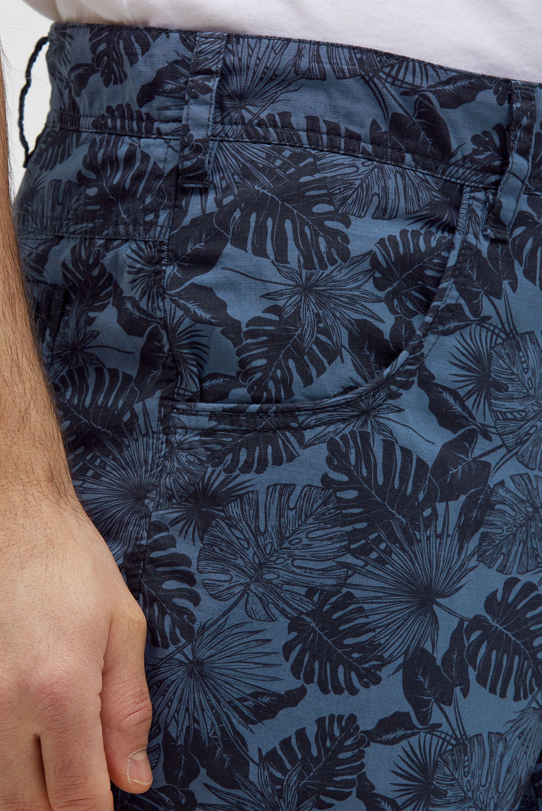 CAMP DAVID Shorts  mit All Over Print