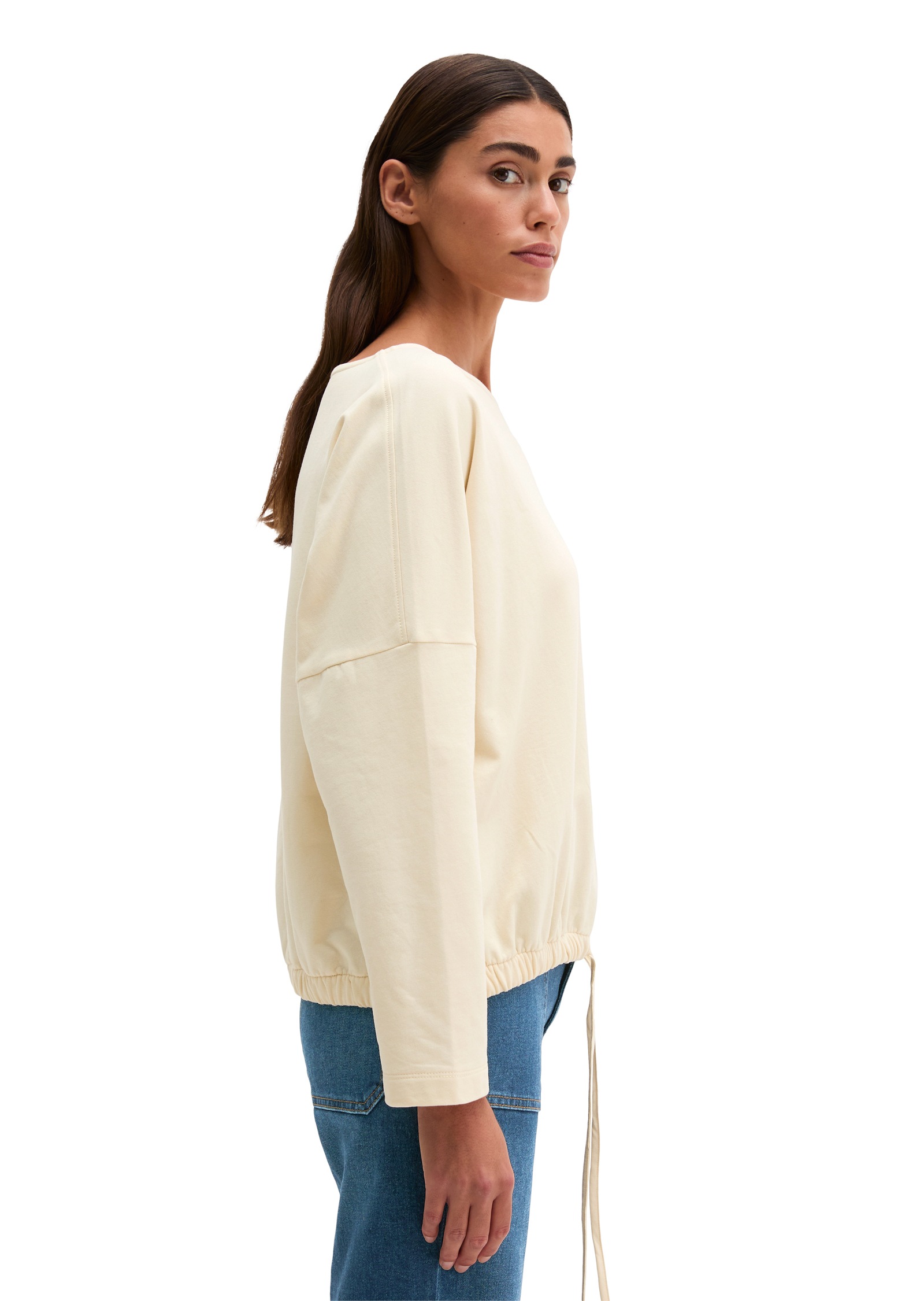 Marc O'Polo Sweatshirt »aus gepeachtem Organic Cotton-Mix«
