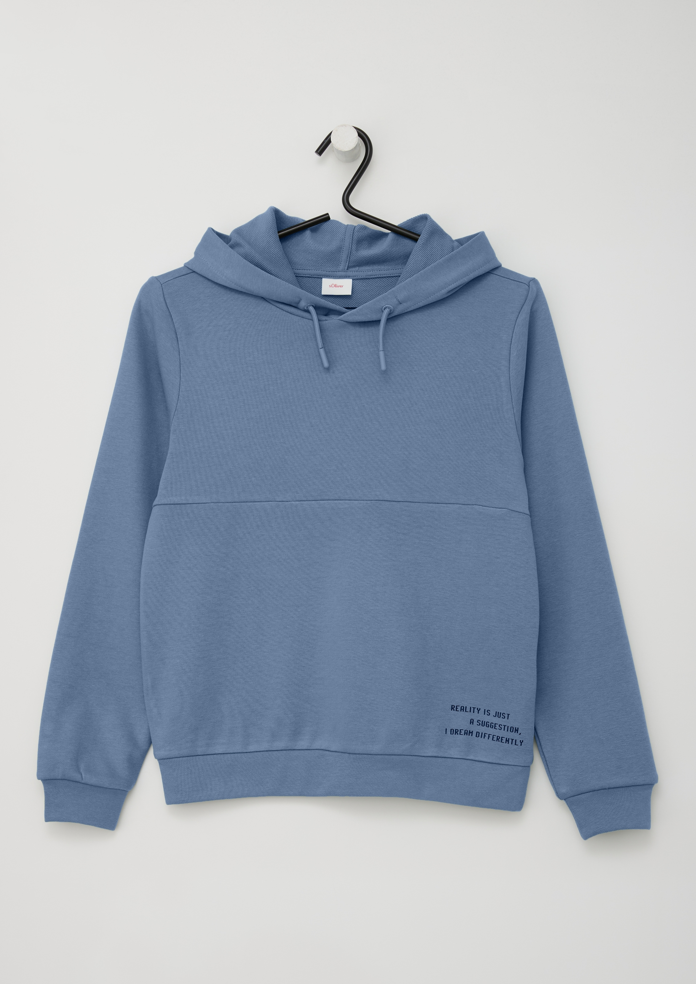s.Oliver Junior Hoodie, mit Print-Details