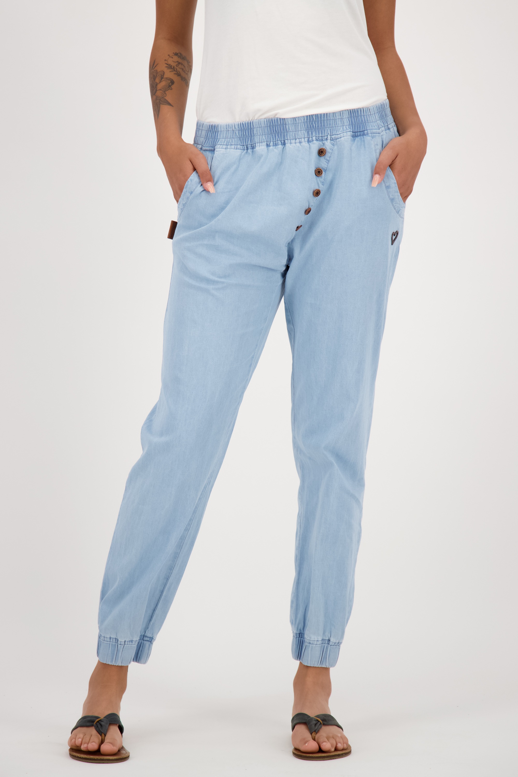 Alife & Kickin Stoffhose "Damen AlexisAK DNM" günstig online kaufen