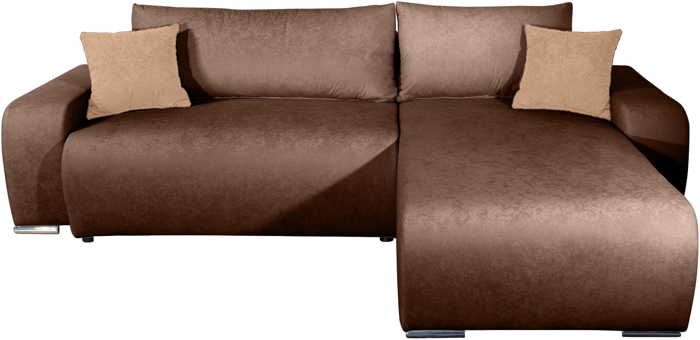 COLLECTION AB Ecksofa »Ecksofa, Schlaffunktion,Bonnelfederkern,Rückenkissen«