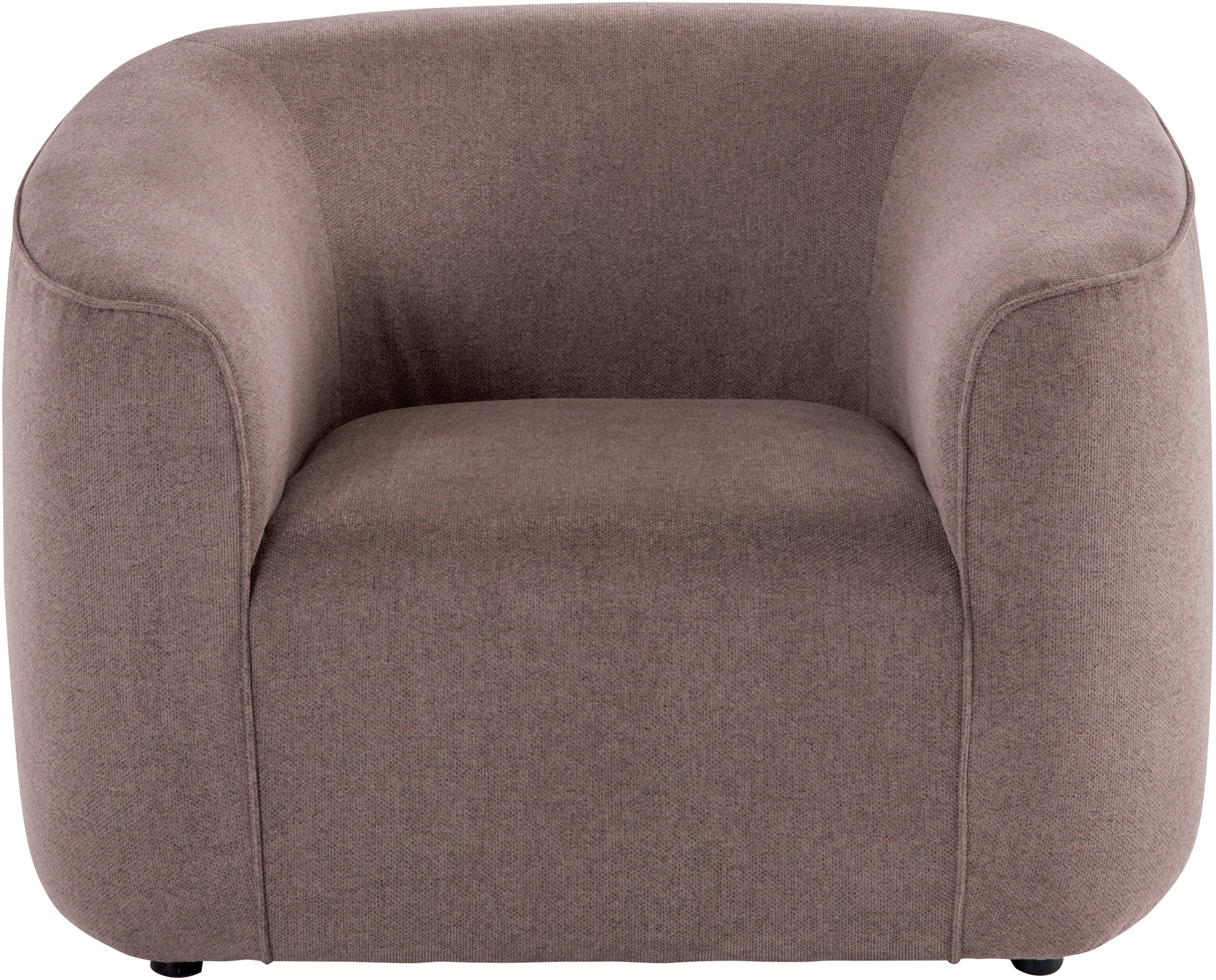 LeGer Home by Lena Gercke Sessel »LYZA Relaxsessel, Loungesessel, Maße B/T/H: 113/95/71 cm«, organische Form, mit Wellenunterfederung, gemütlich und modern