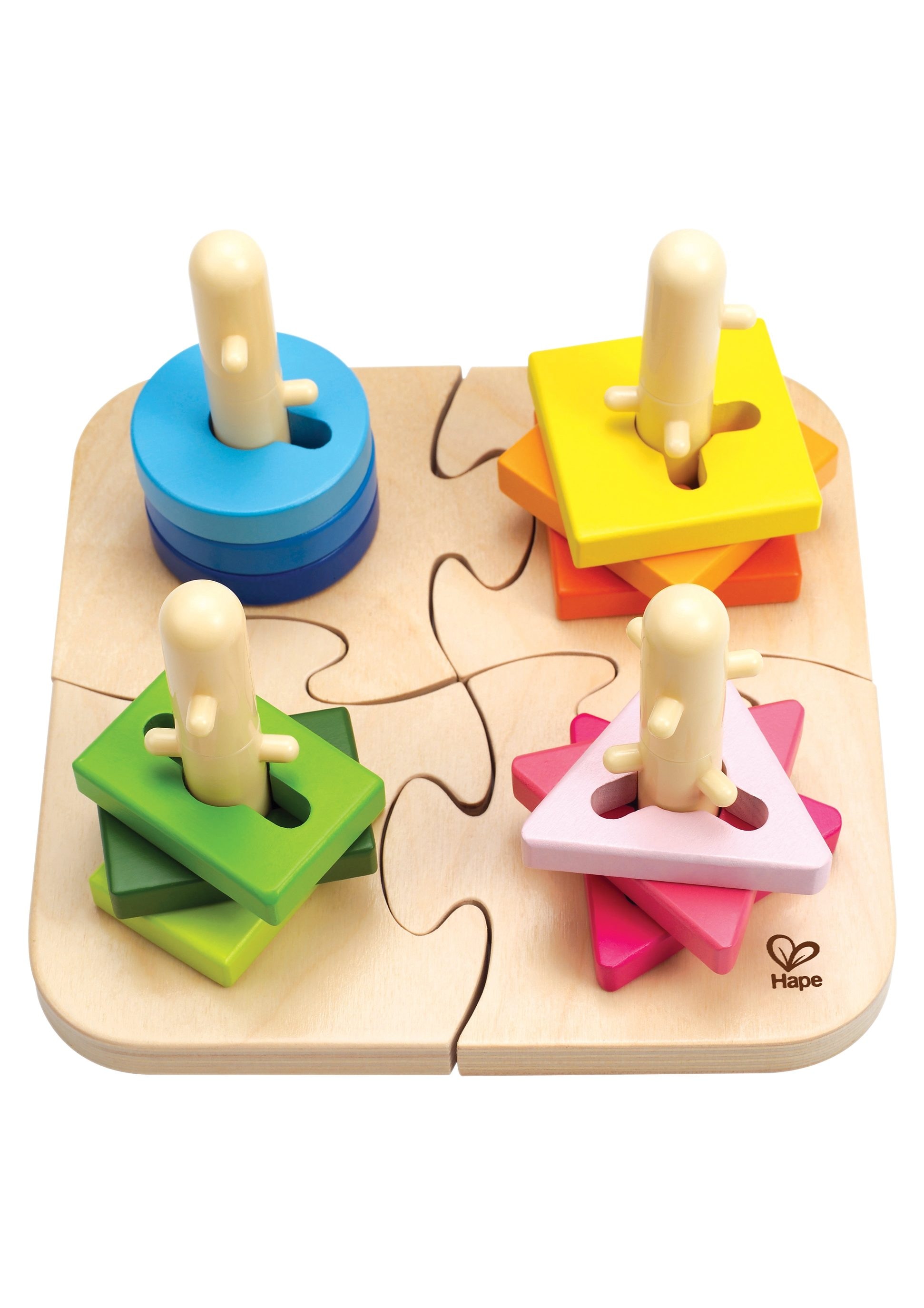 Hape Steckspielzeug (Set 16 tlg.)