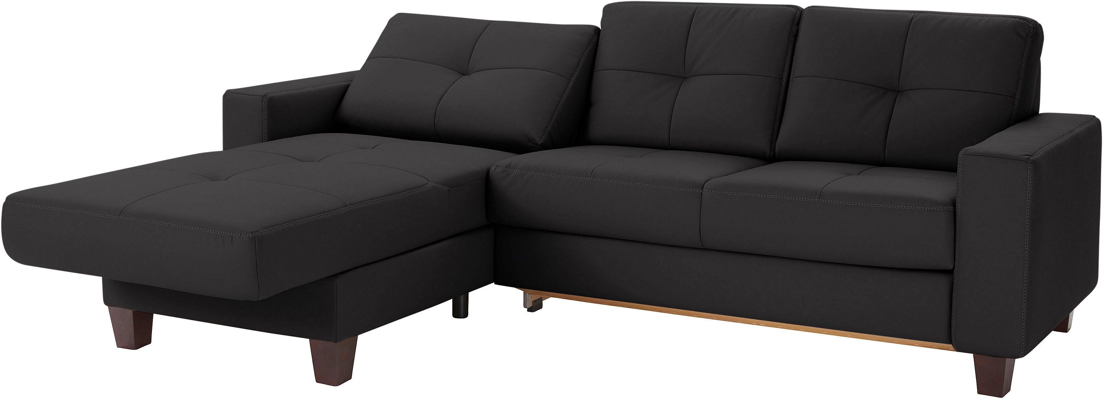 Thumbnail - PLACES OF STYLE Ecksofa "Varese" wahlweise mit Bettfunktion und Vorziehfunktion