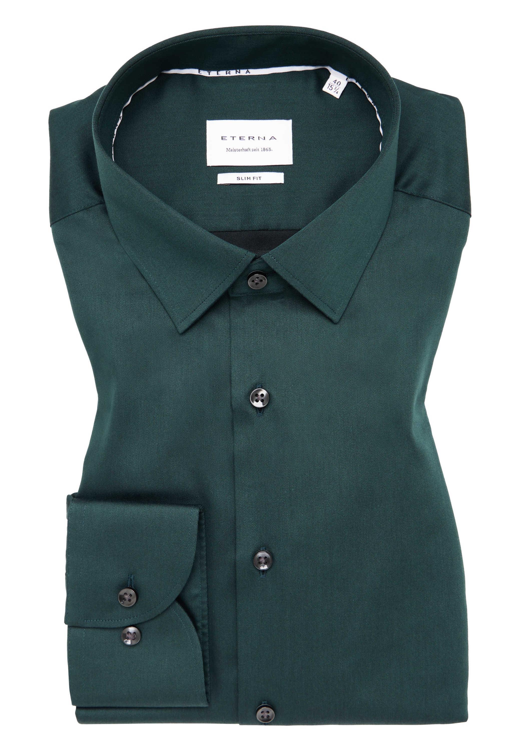 Eterna Langarmhemd »SLIM FIT«, NON IRON (bügelfrei)