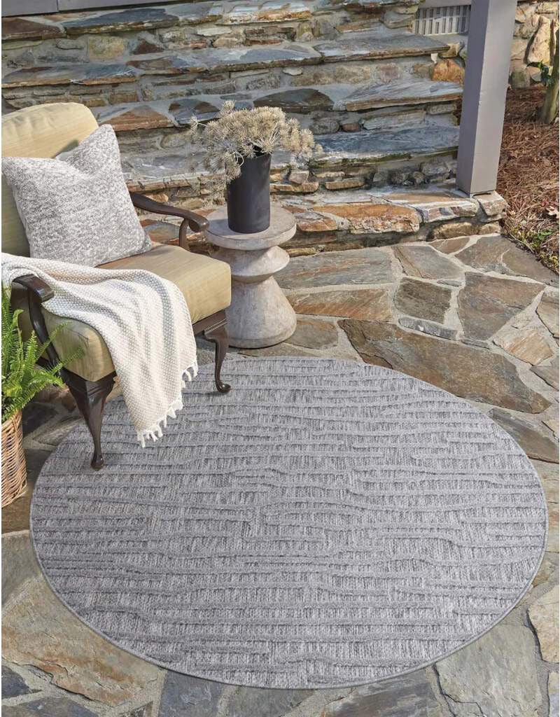 Carpet City Teppich "In-& Outdoorteppich Santorini 450, 3D-Effekt, Gestreif günstig online kaufen