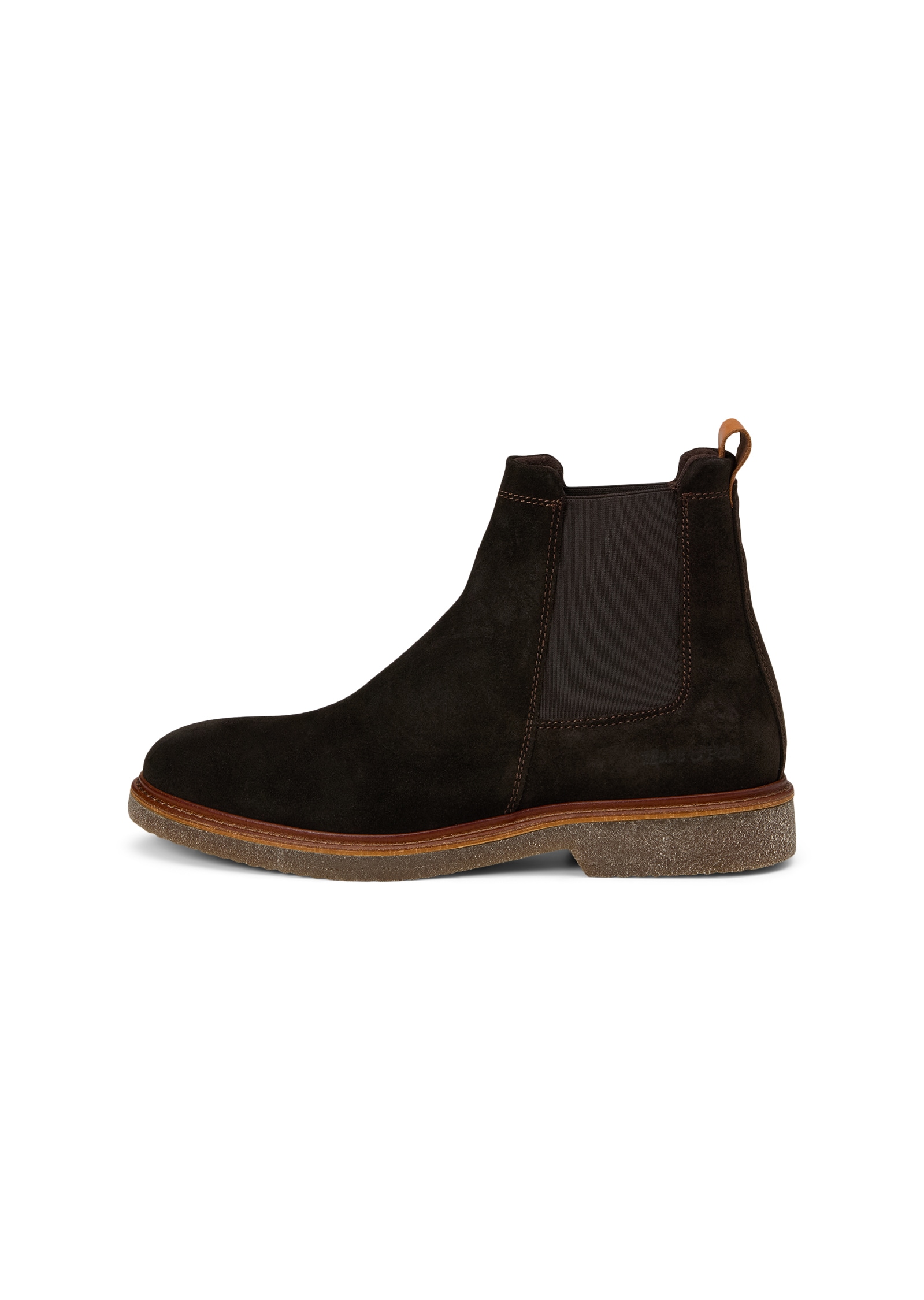Marc O'Polo Chelseaboots »aus geöltem Veloursleder«